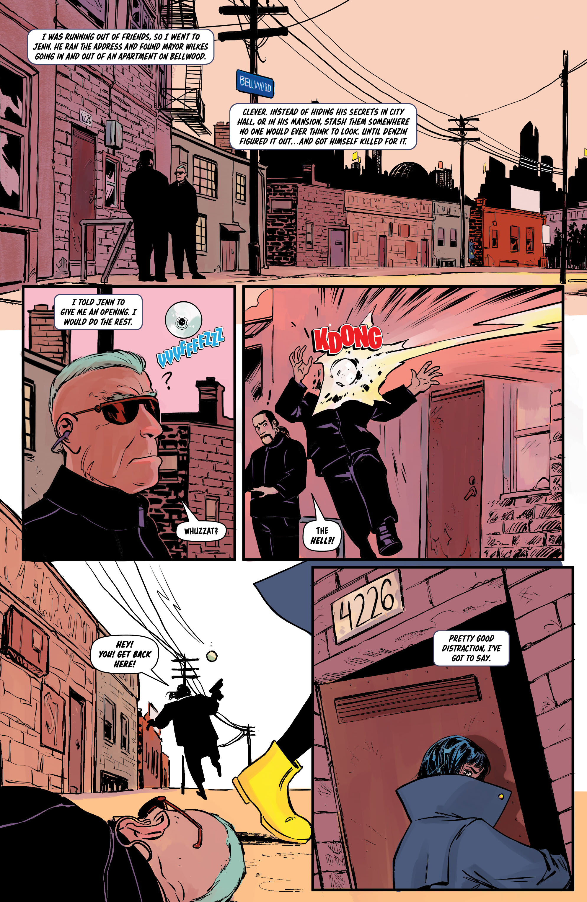 Read online Bylines in Blood comic -  Issue #3 - 14