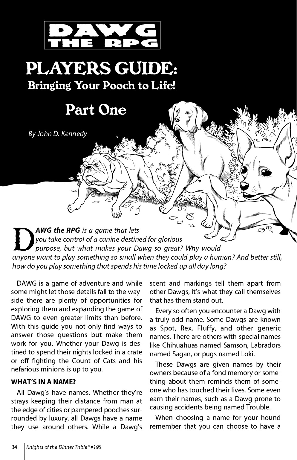 Read online Knights of the Dinner Table comic -  Issue #195 - 36