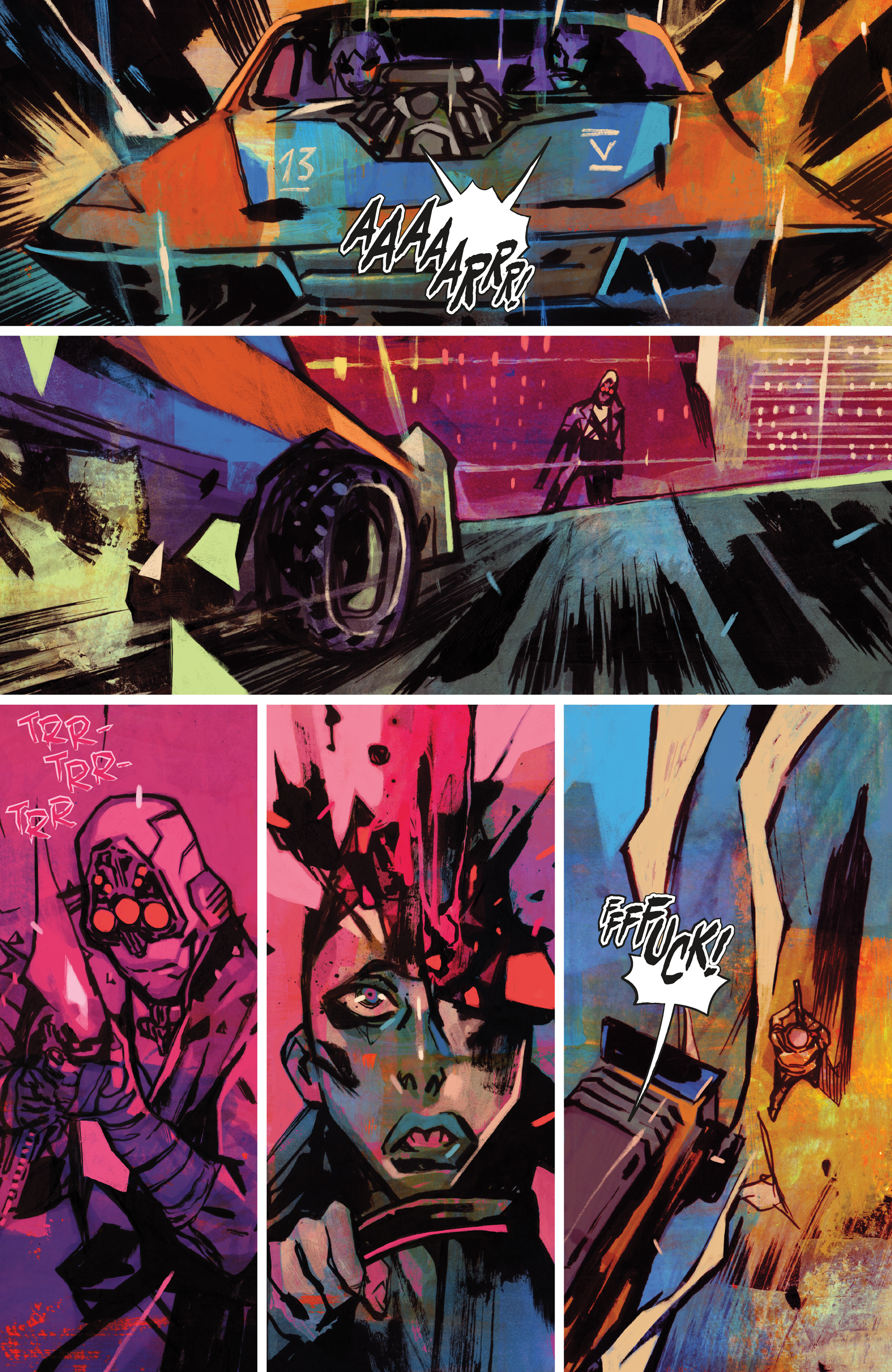 Read online Cyberpunk 2077: XOXO comic -  Issue #1 - 18