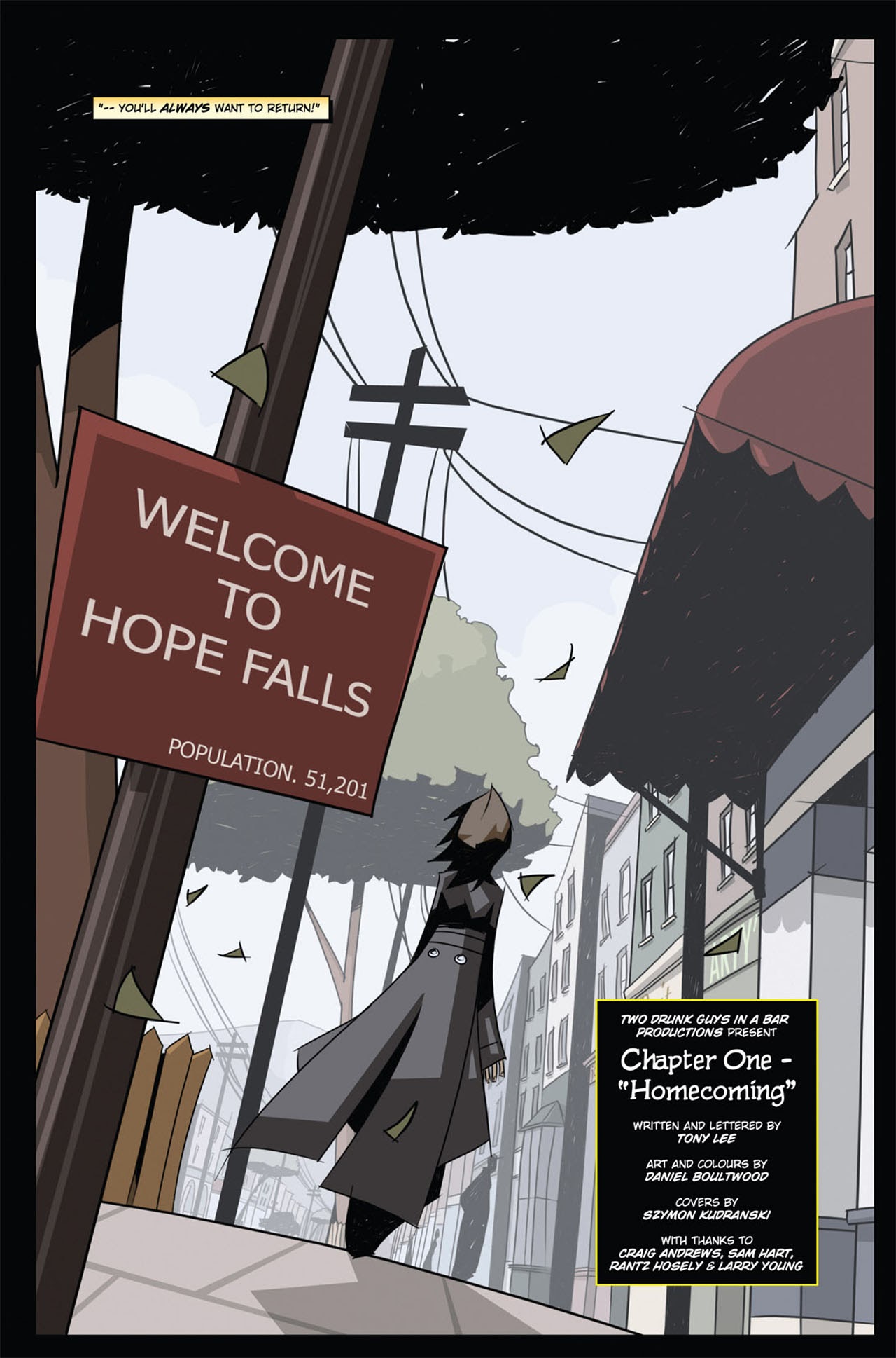 Read online Hope Falls comic -  Issue #1 - 4