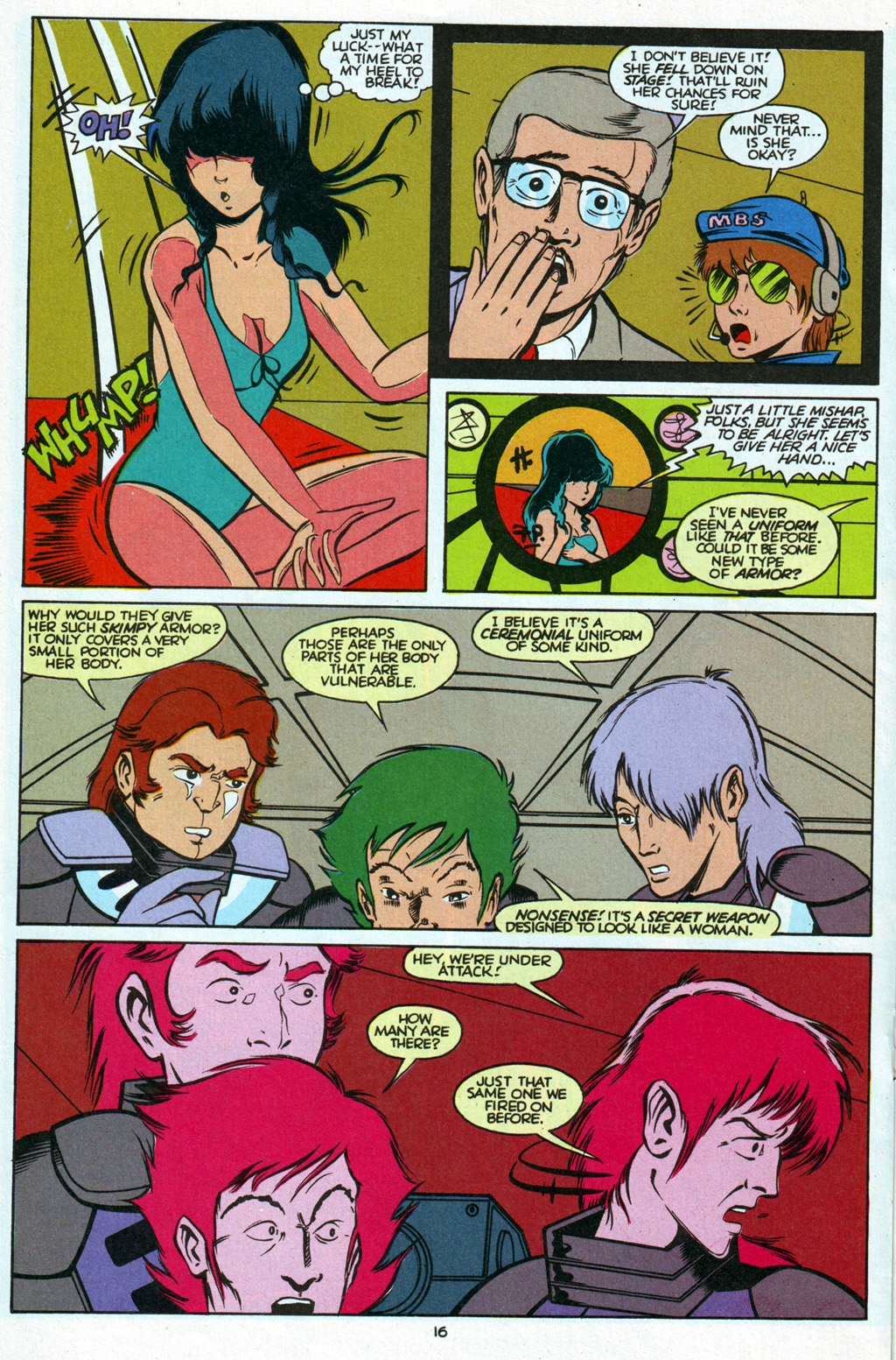 Read online Robotech The Macross Saga comic -  Issue #9 - 16