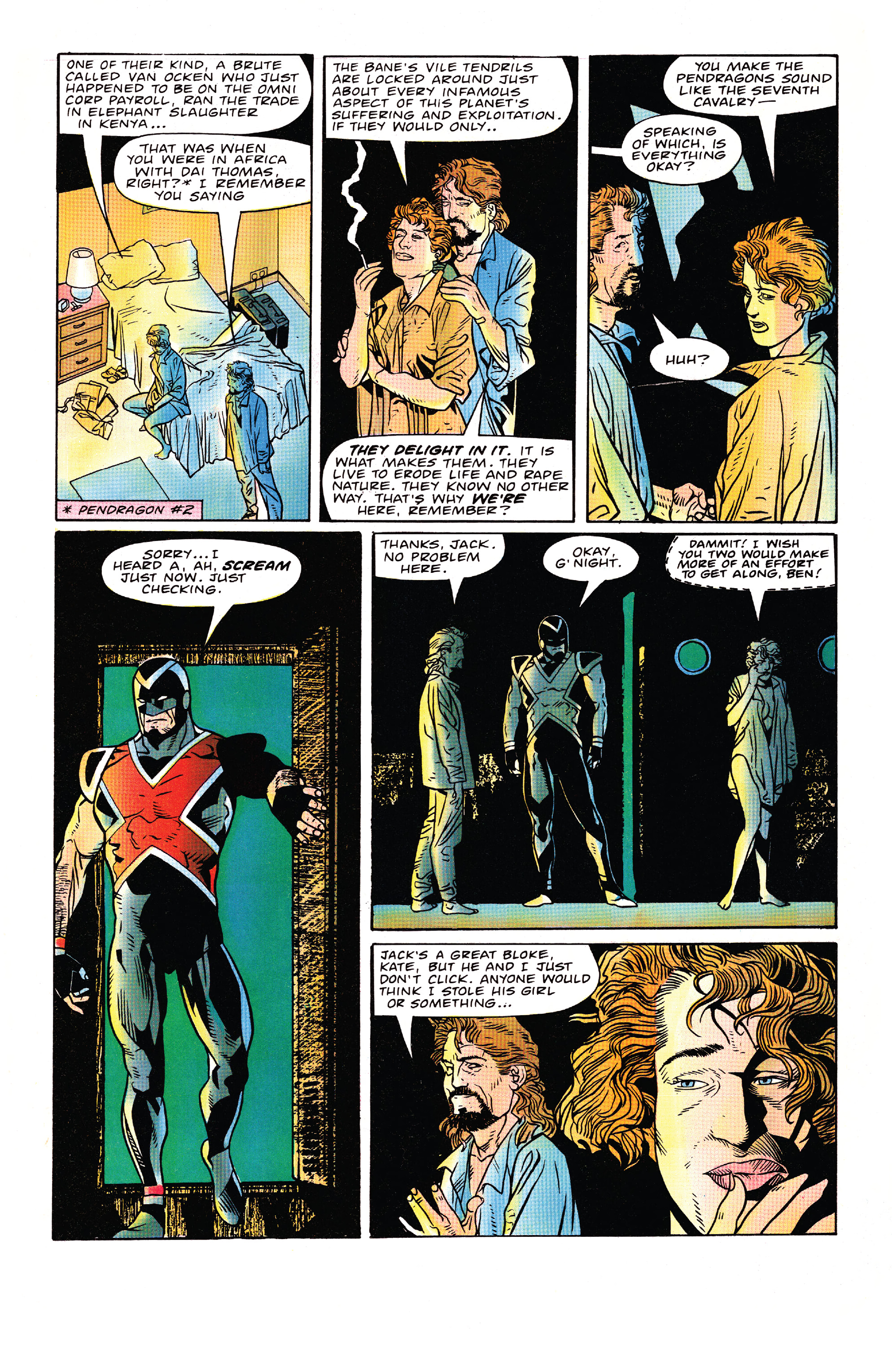 Read online Knights of Pendragon Omnibus comic -  Issue # TPB (Part 4) - 9