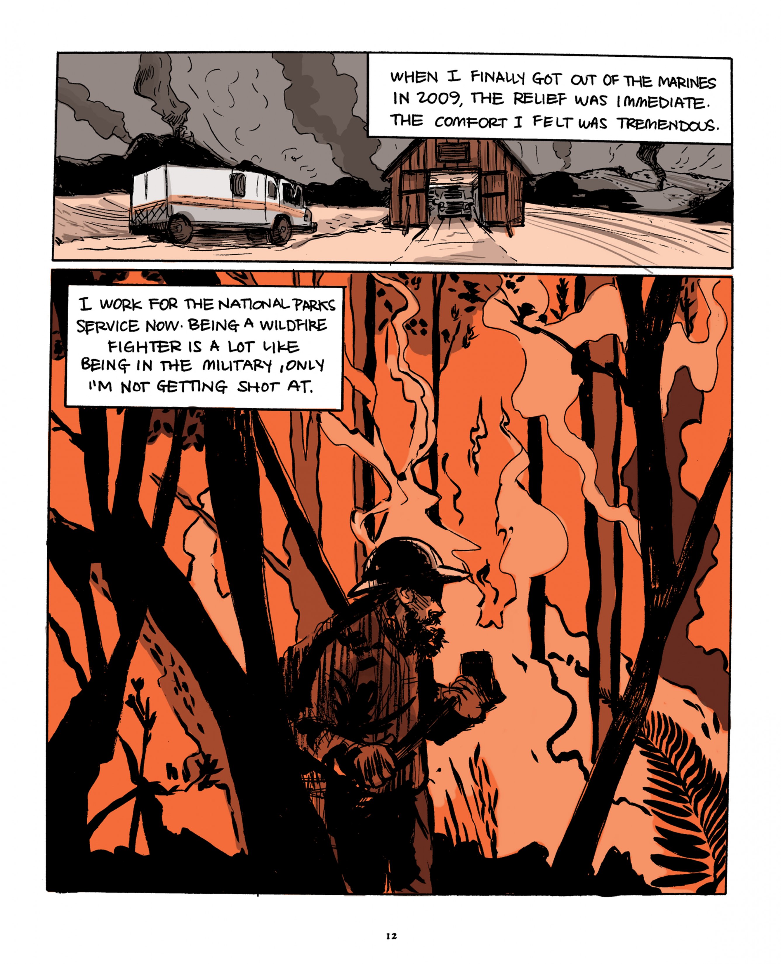 Read online Invisible Wounds: Graphic Journalism by Jess Ruliffson comic -  Issue # TPB (Part 1) - 19