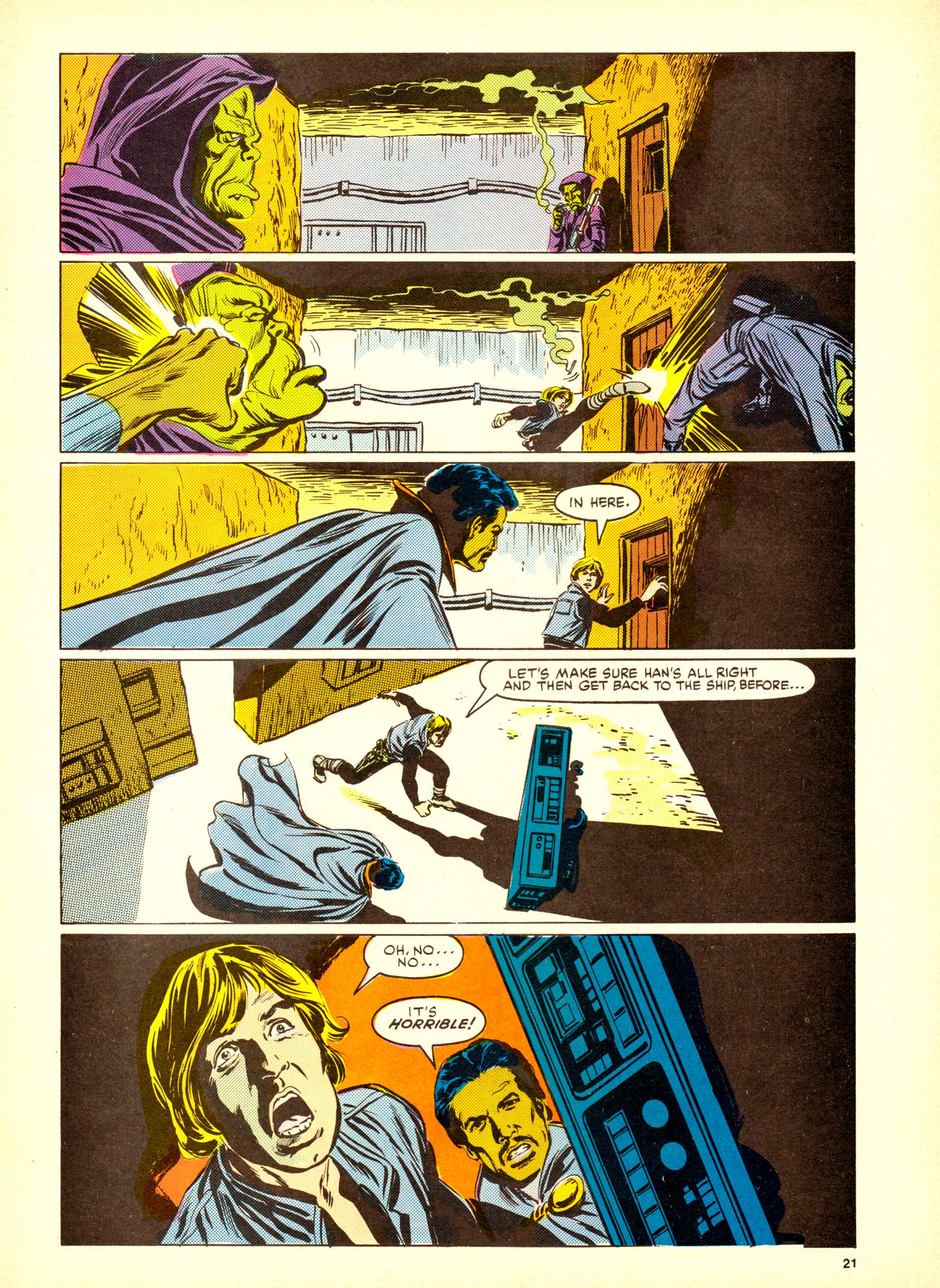 Read online Return of the Jedi comic -  Issue #151 - 21