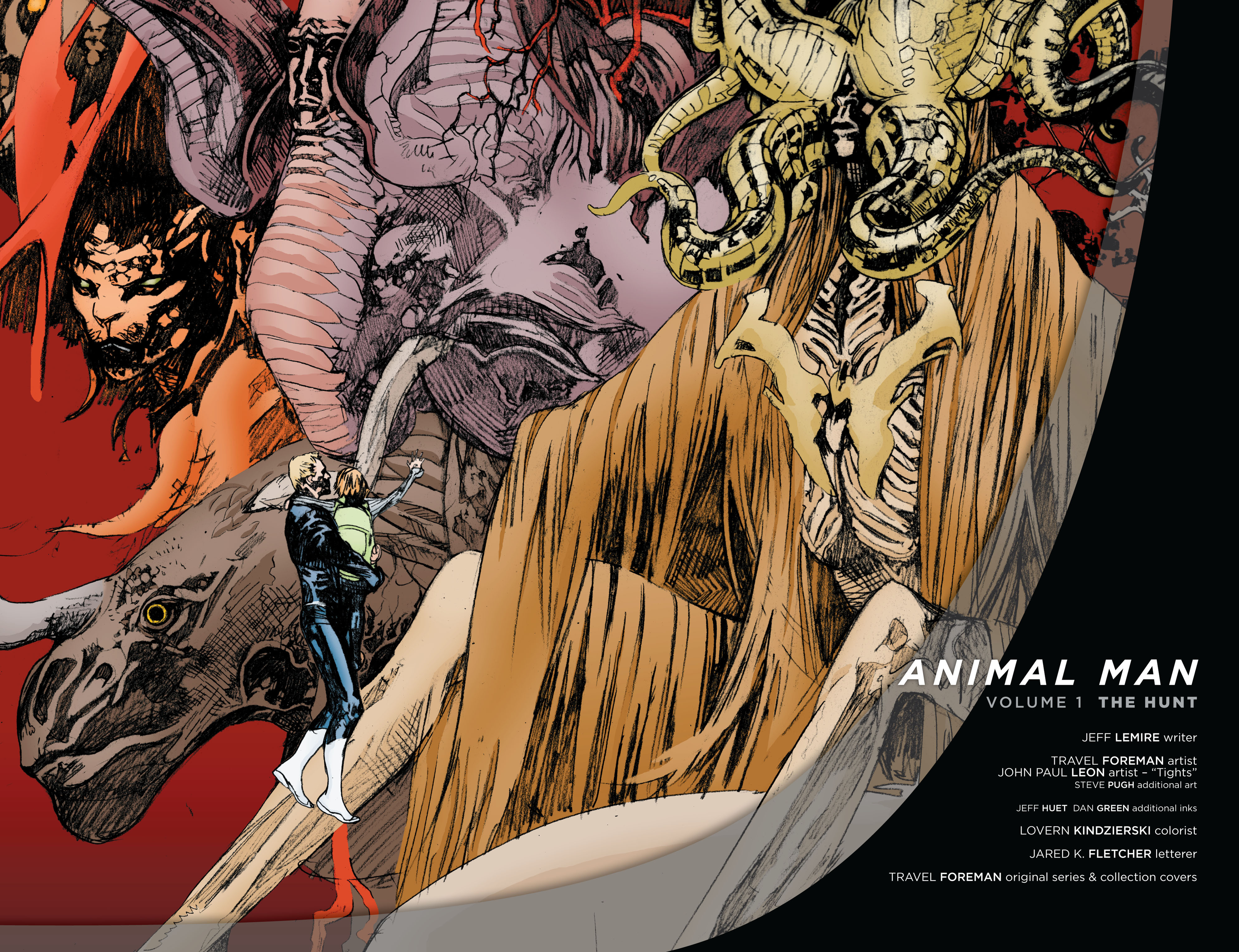 Read online Animal Man: The Hunt comic -  Issue # TPB - 3