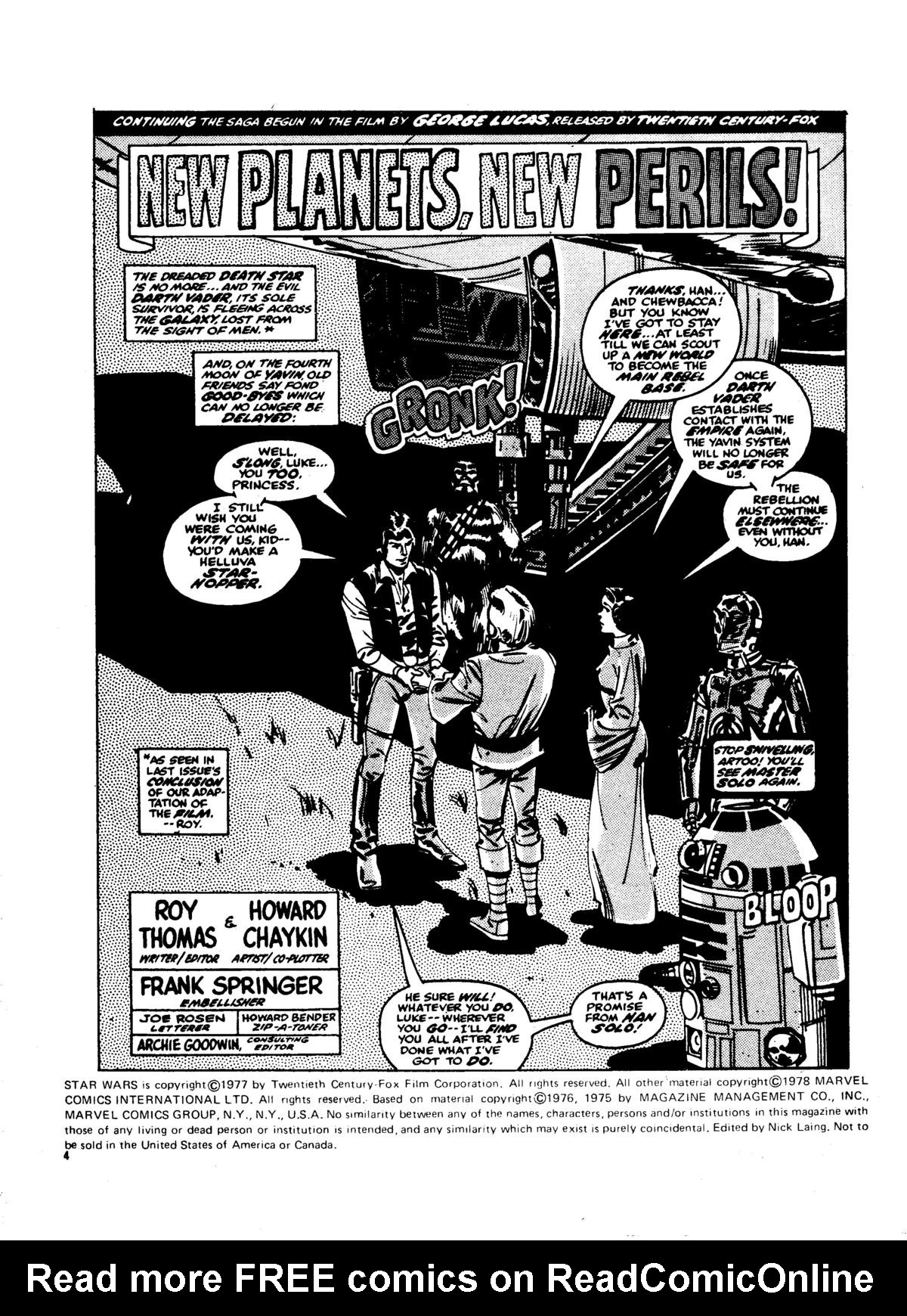 Read online Star Wars Weekly comic -  Issue #13 - 4