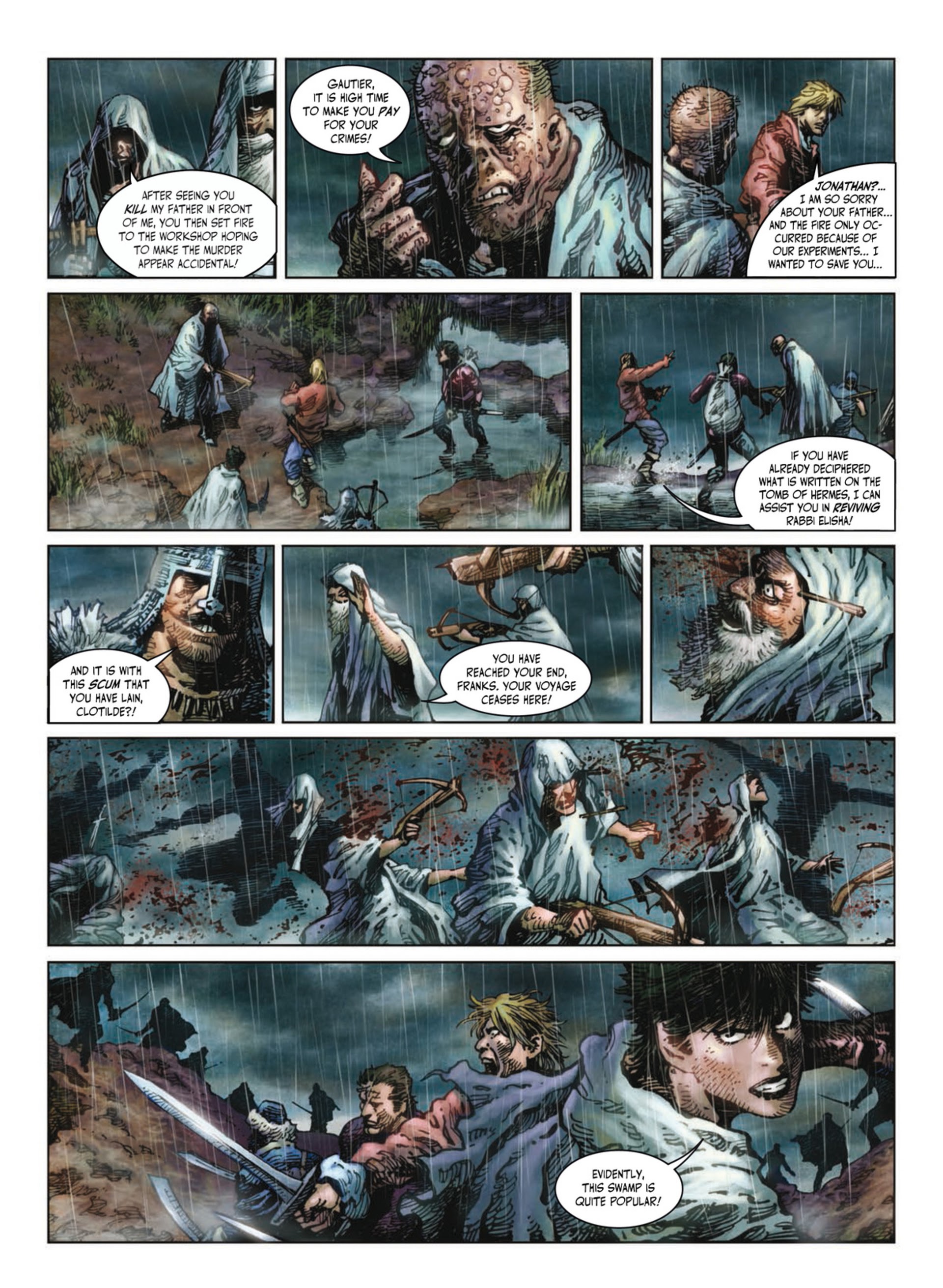Read online Crusades comic -  Issue #2 - 52