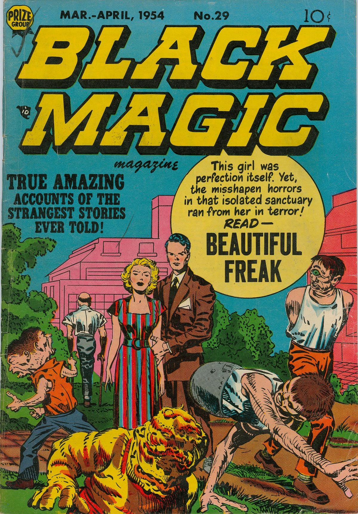 Read online Black Magic (1950) comic -  Issue #29 - 1