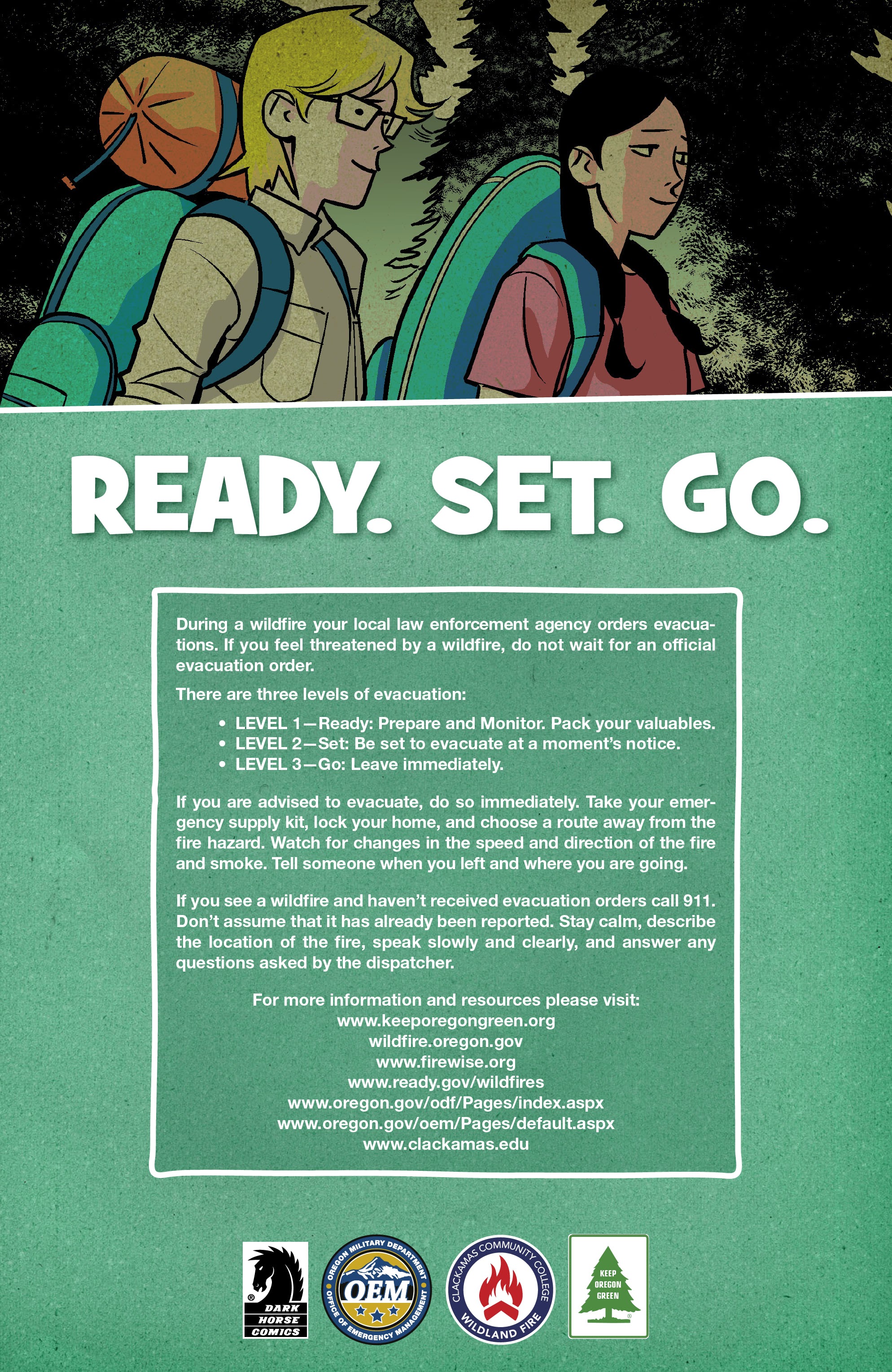 Read online Without Warning! comic -  Issue # Wildfire Safety - 16