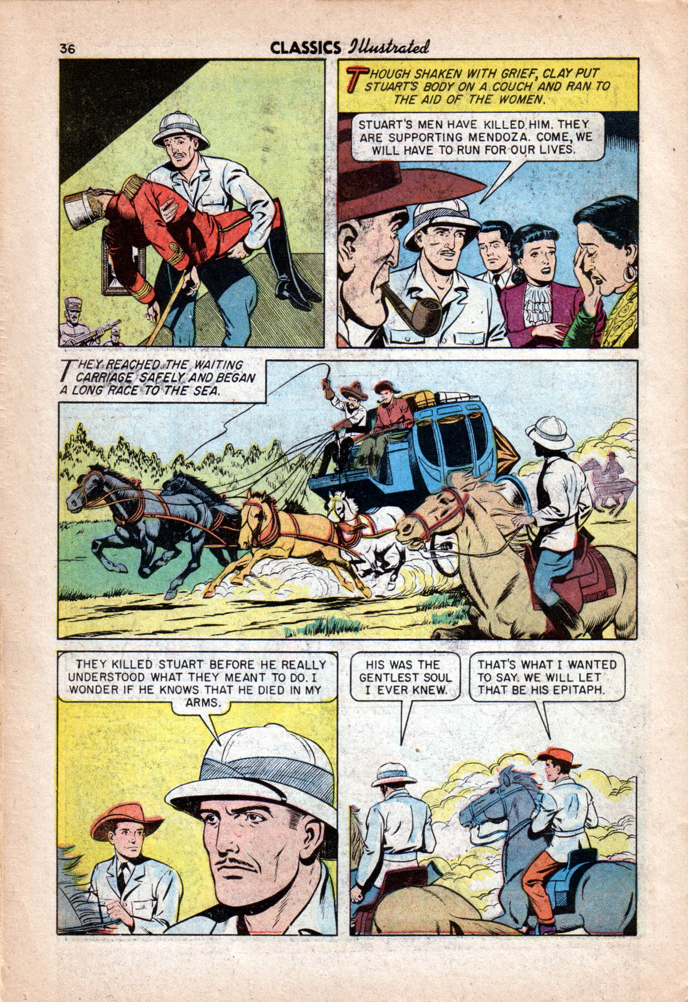 Read online Classics Illustrated comic -  Issue #119 - 38