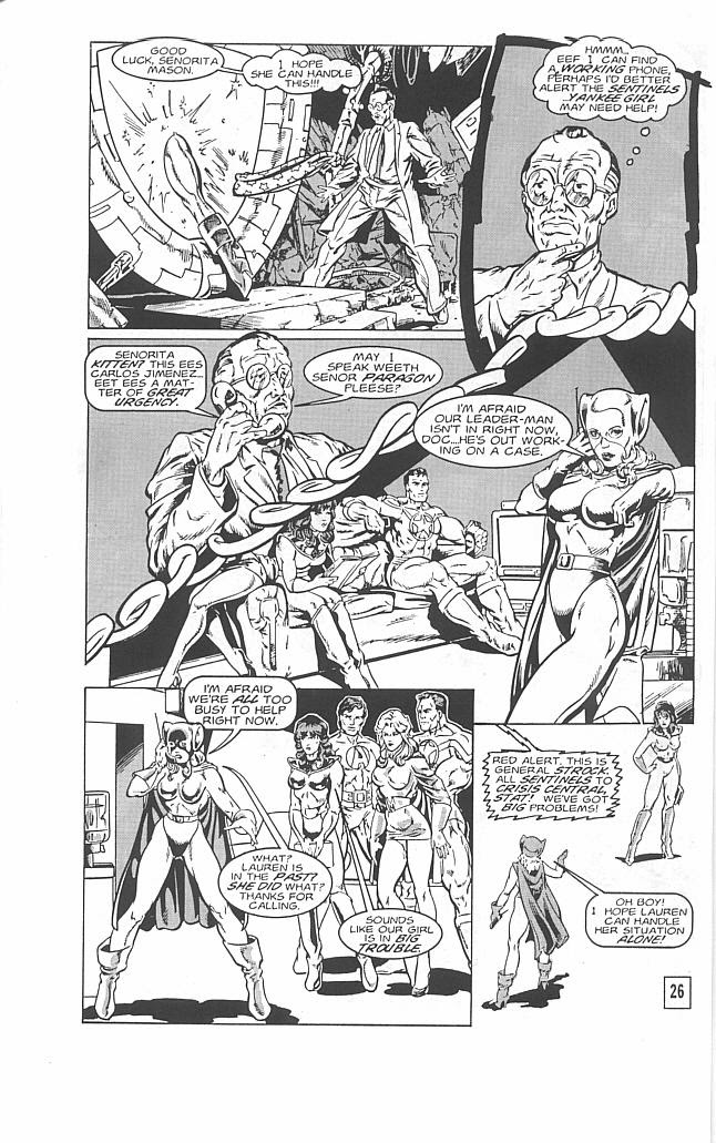 Read online Femforce: Time Storm comic -  Issue # Full - 30