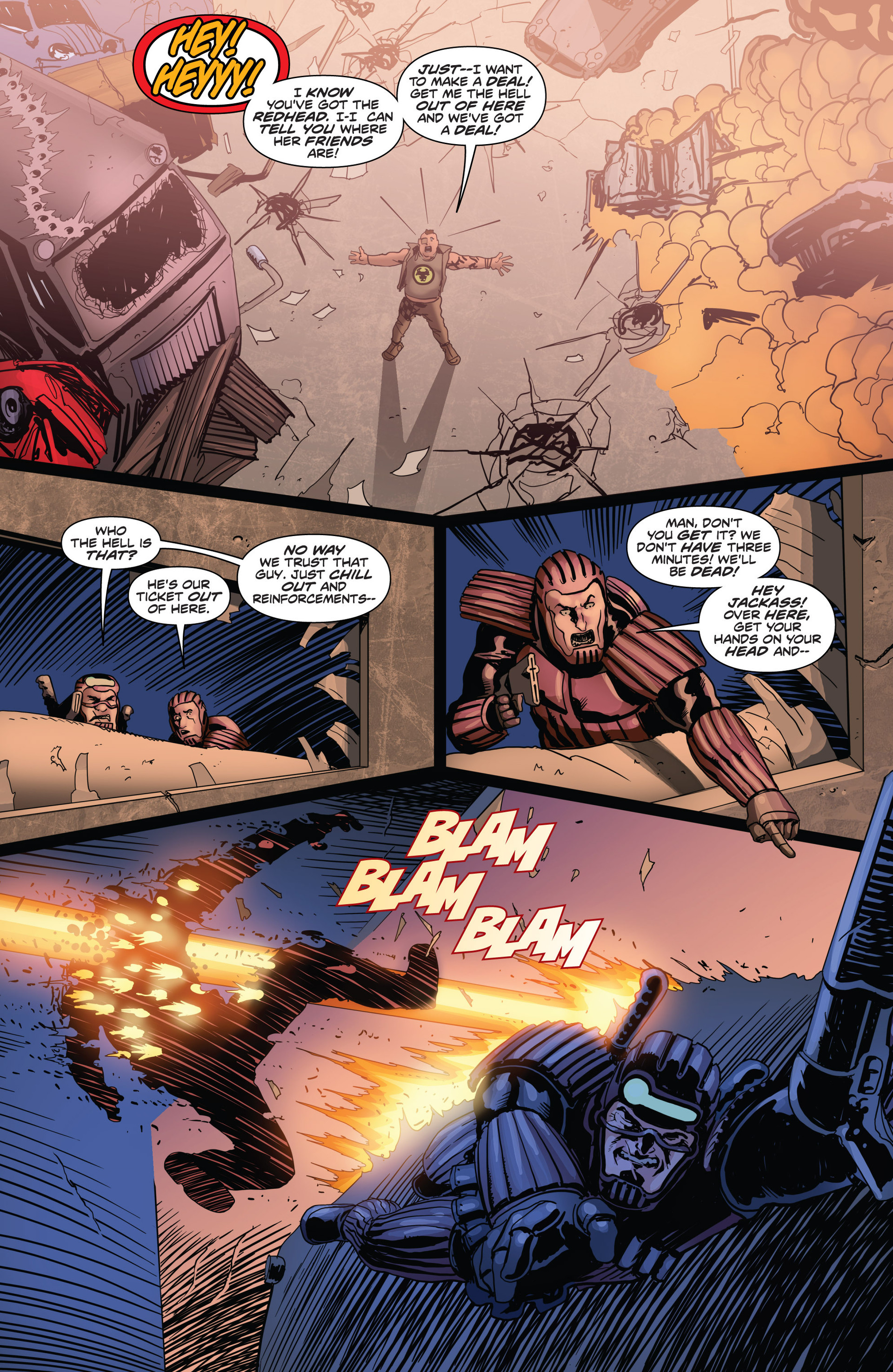 Read online Higher Earth comic -  Issue #6 - 22