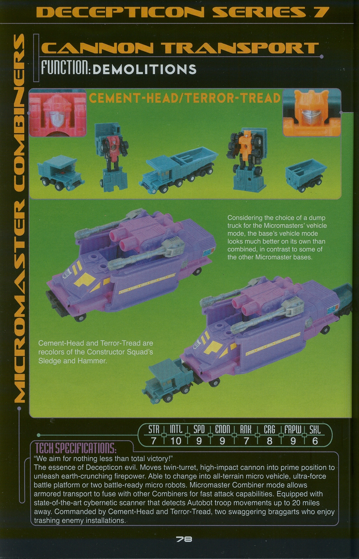 Read online Cybertronian: An Unofficial Transformers Recognition Guide comic -  Issue #5 - 77