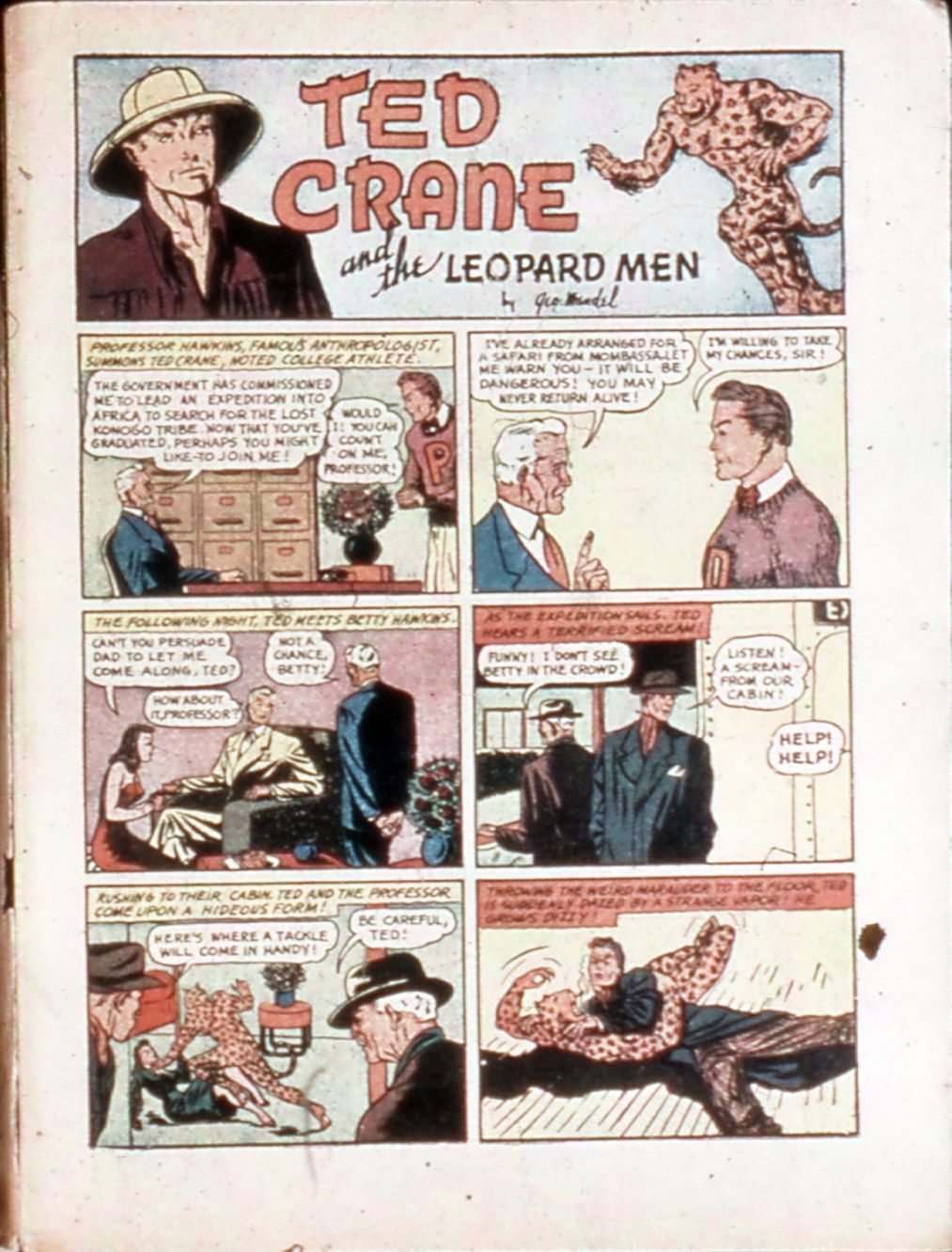 Read online Exciting Comics comic -  Issue #2 - 3