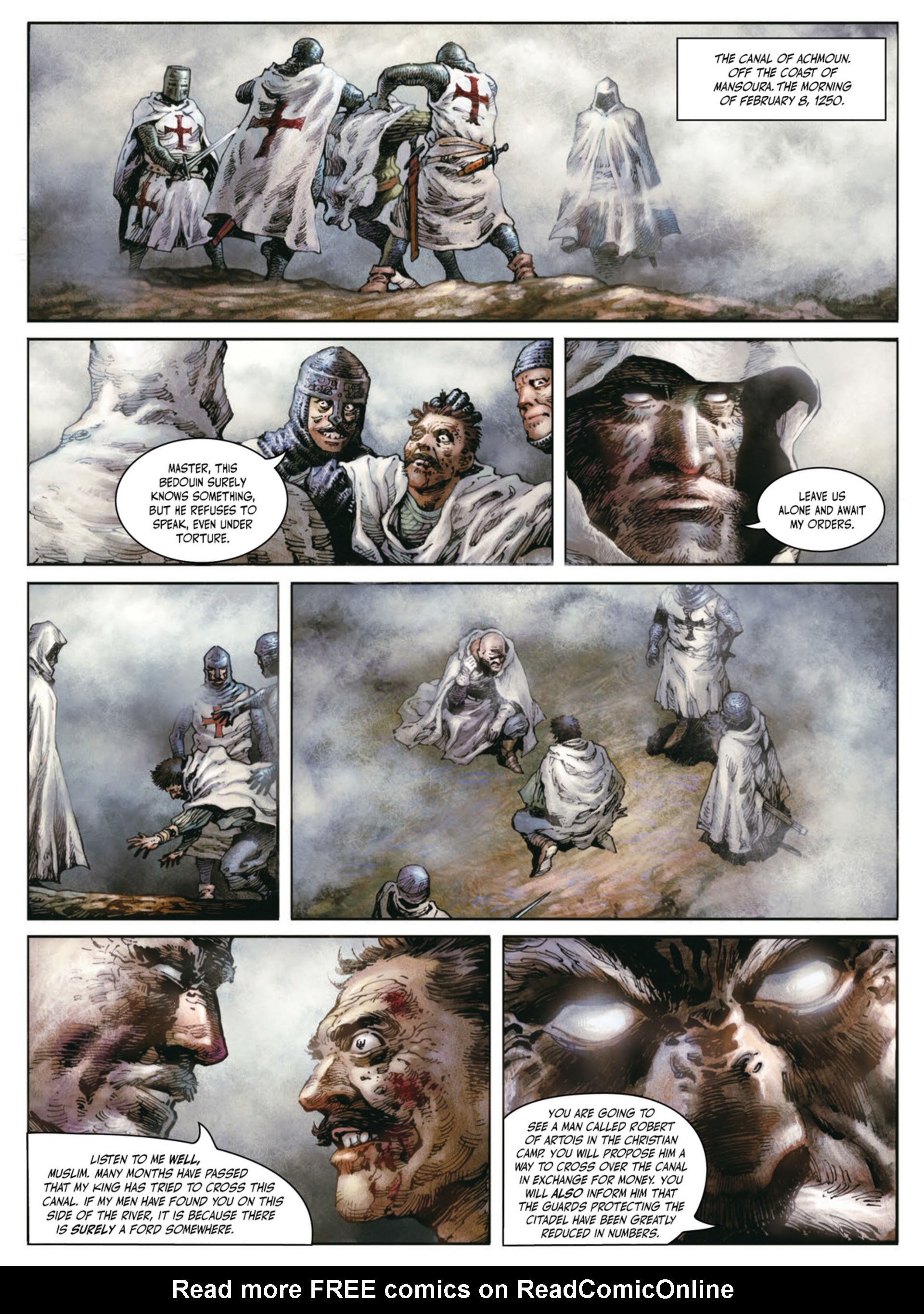 Read online Crusades comic -  Issue #3 - 30