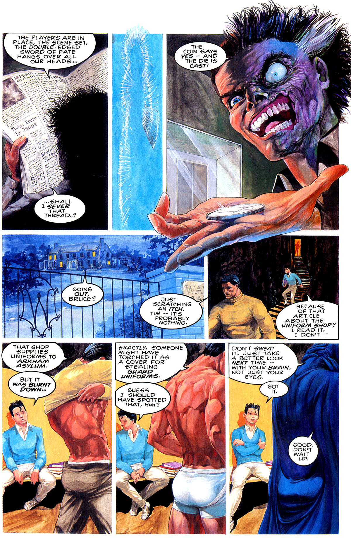 Read online Batman: Two-Face Strikes Twice comic -  Issue #1.2 - 6