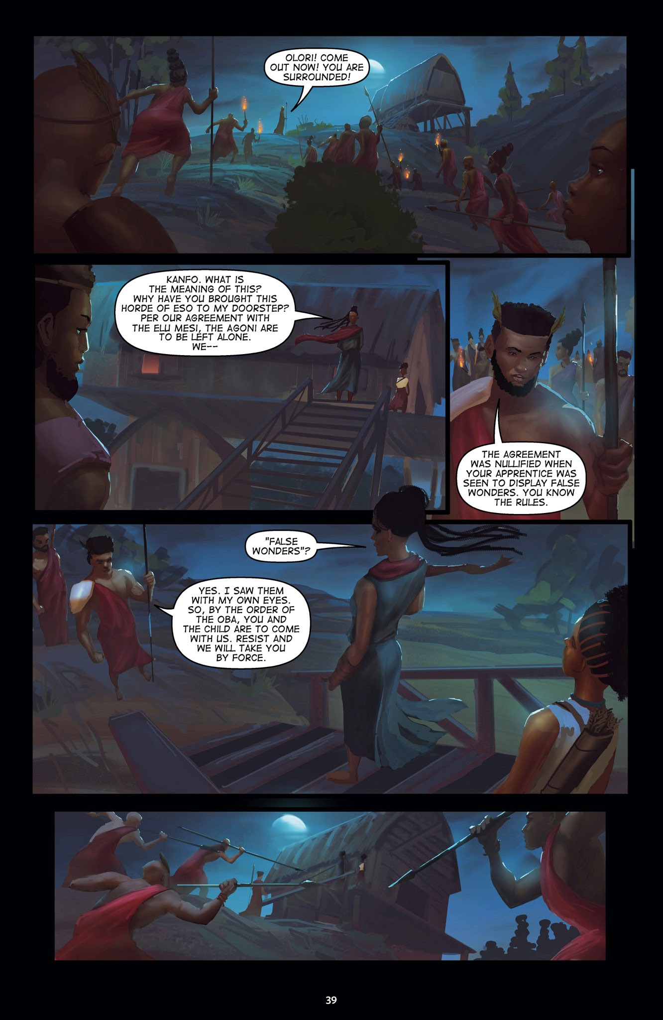 Read online Iyanu: Child of Wonder comic -  Issue # TPB 1 - 39