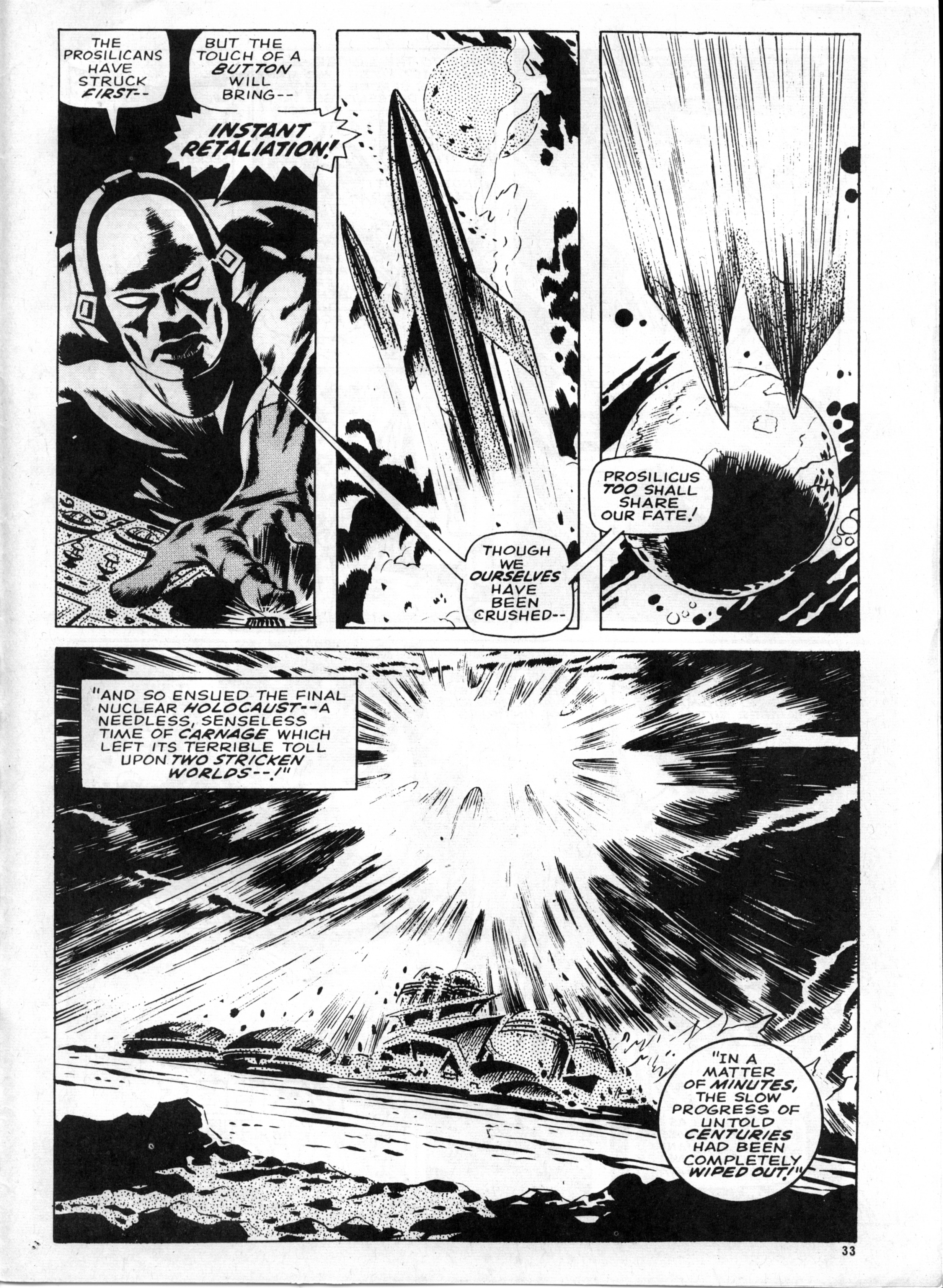 Read online Planet of the Apes (1974) comic -  Issue #13 - 33