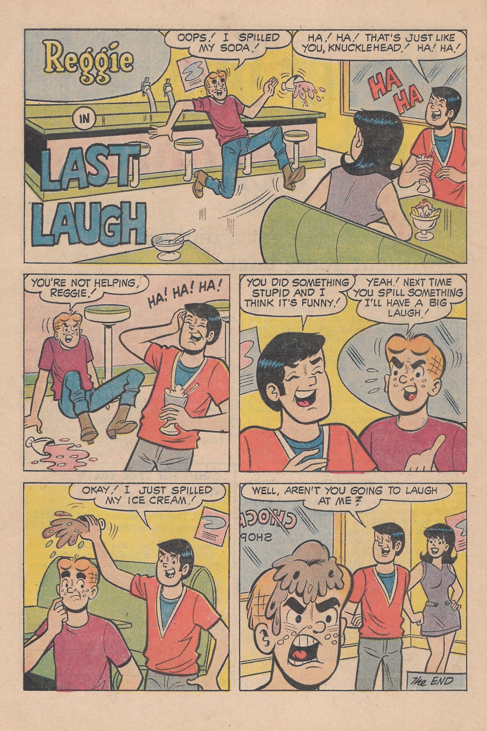 Read online Reggie's Wise Guy Jokes comic -  Issue #26 - 10