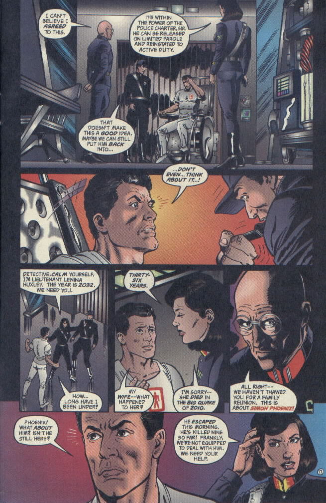 Read online Demolition Man comic -  Issue #2 - 18