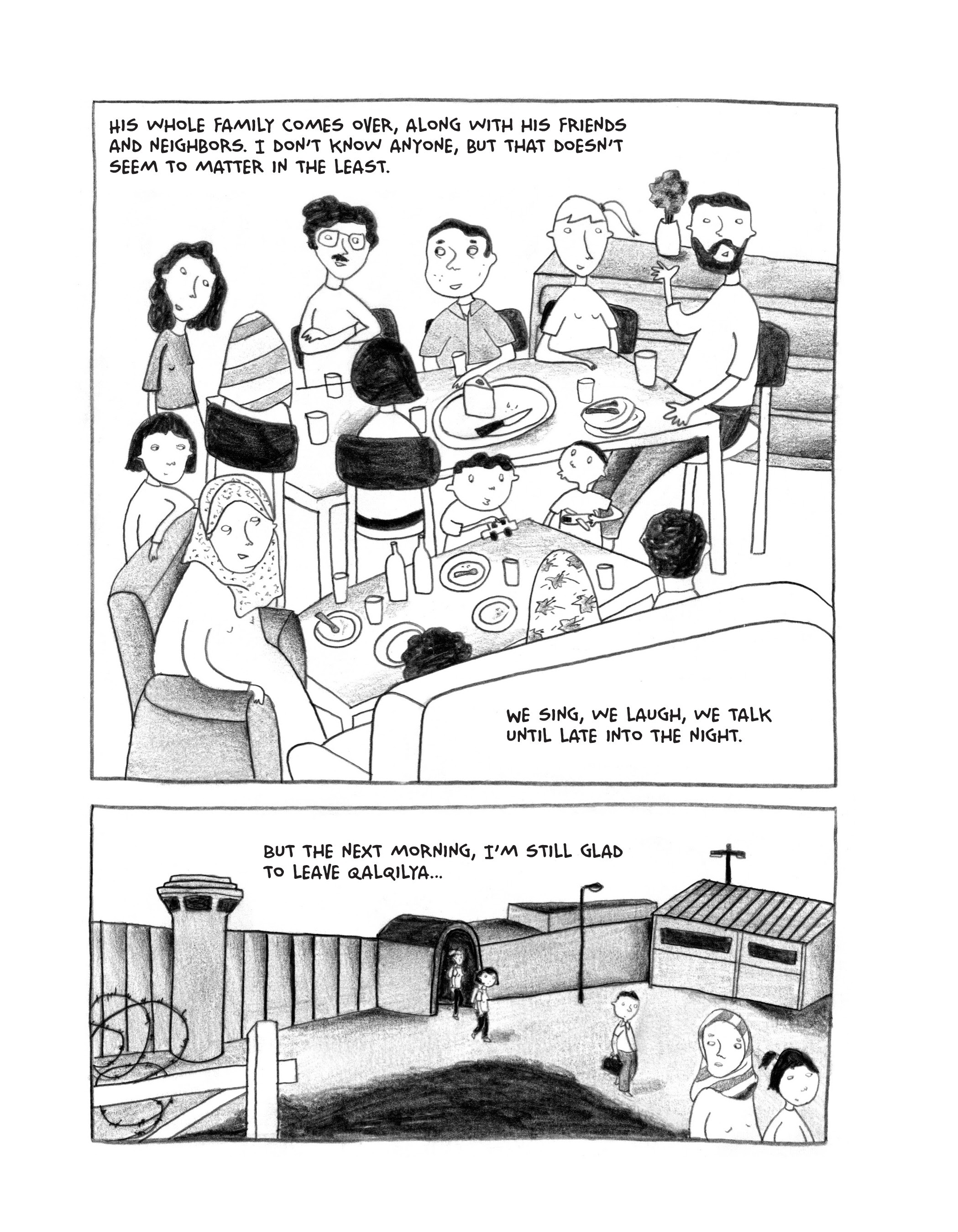 Read online Green Almonds: Letters from Palestine comic -  Issue # TPB (Part 2) - 39