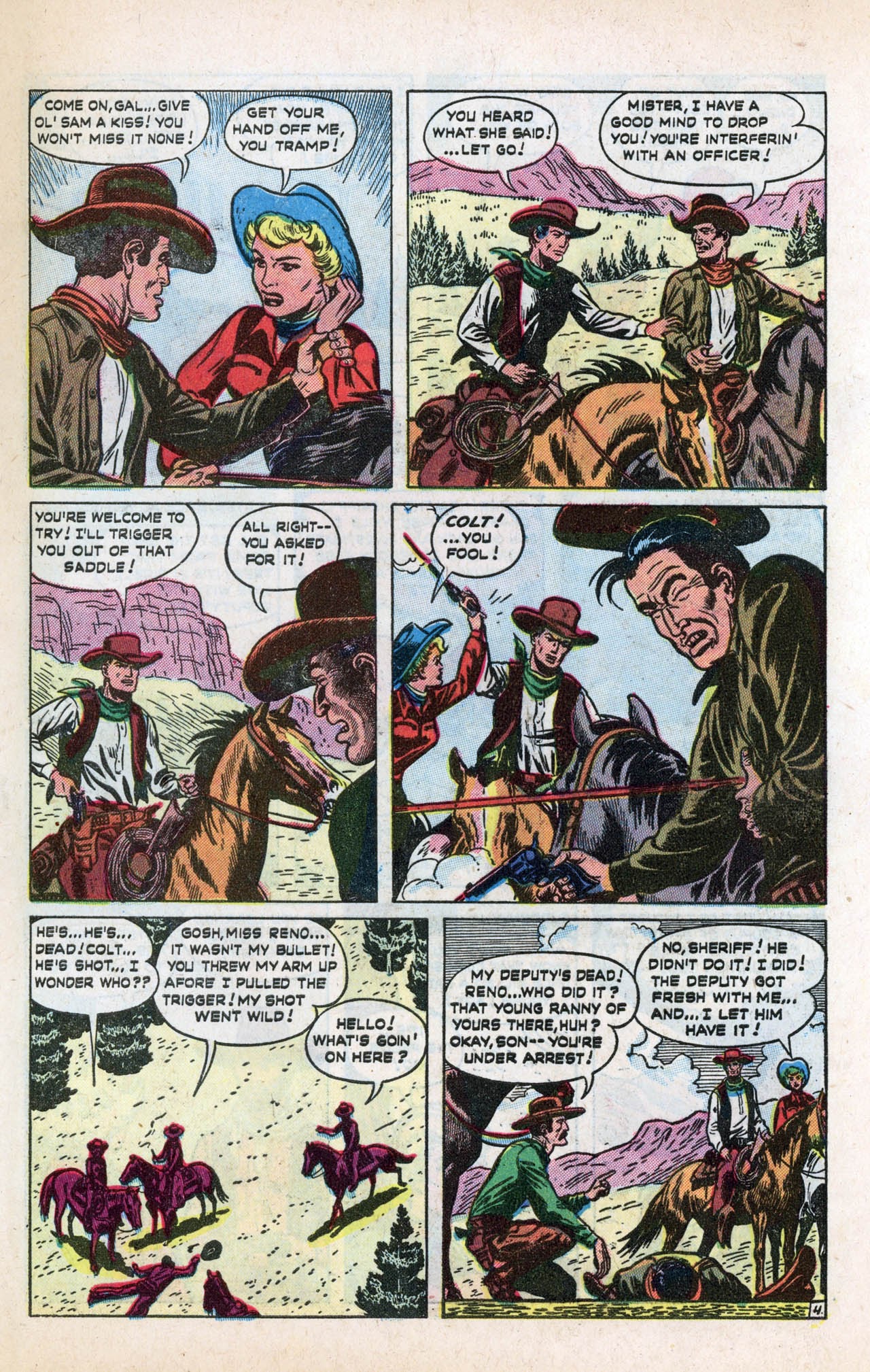 Read online Reno Browne, Hollywood's Greatest Cowgirl comic -  Issue #50 - 45