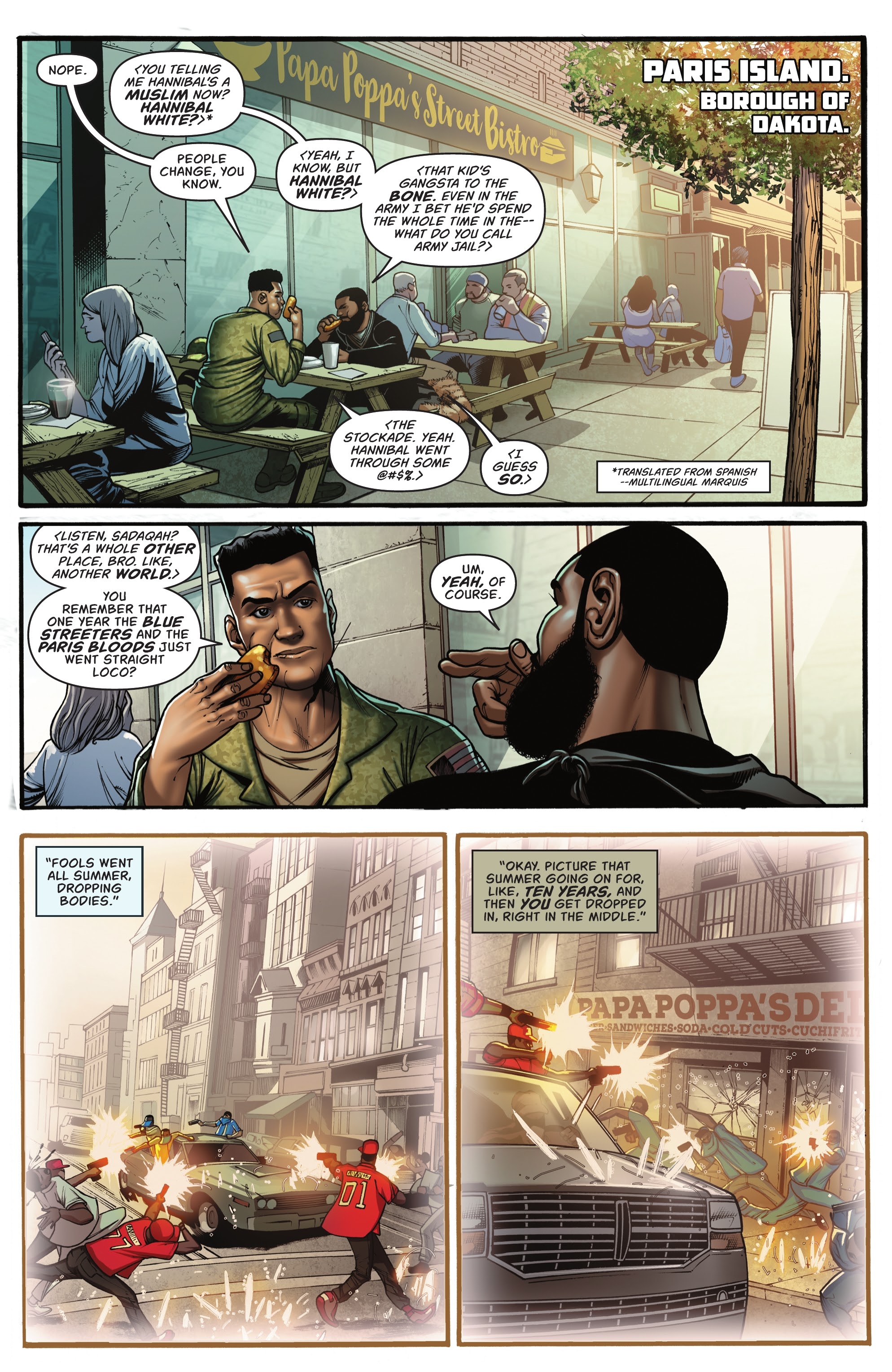 Read online Blood Syndicate: Season One comic -  Issue #1 - 8
