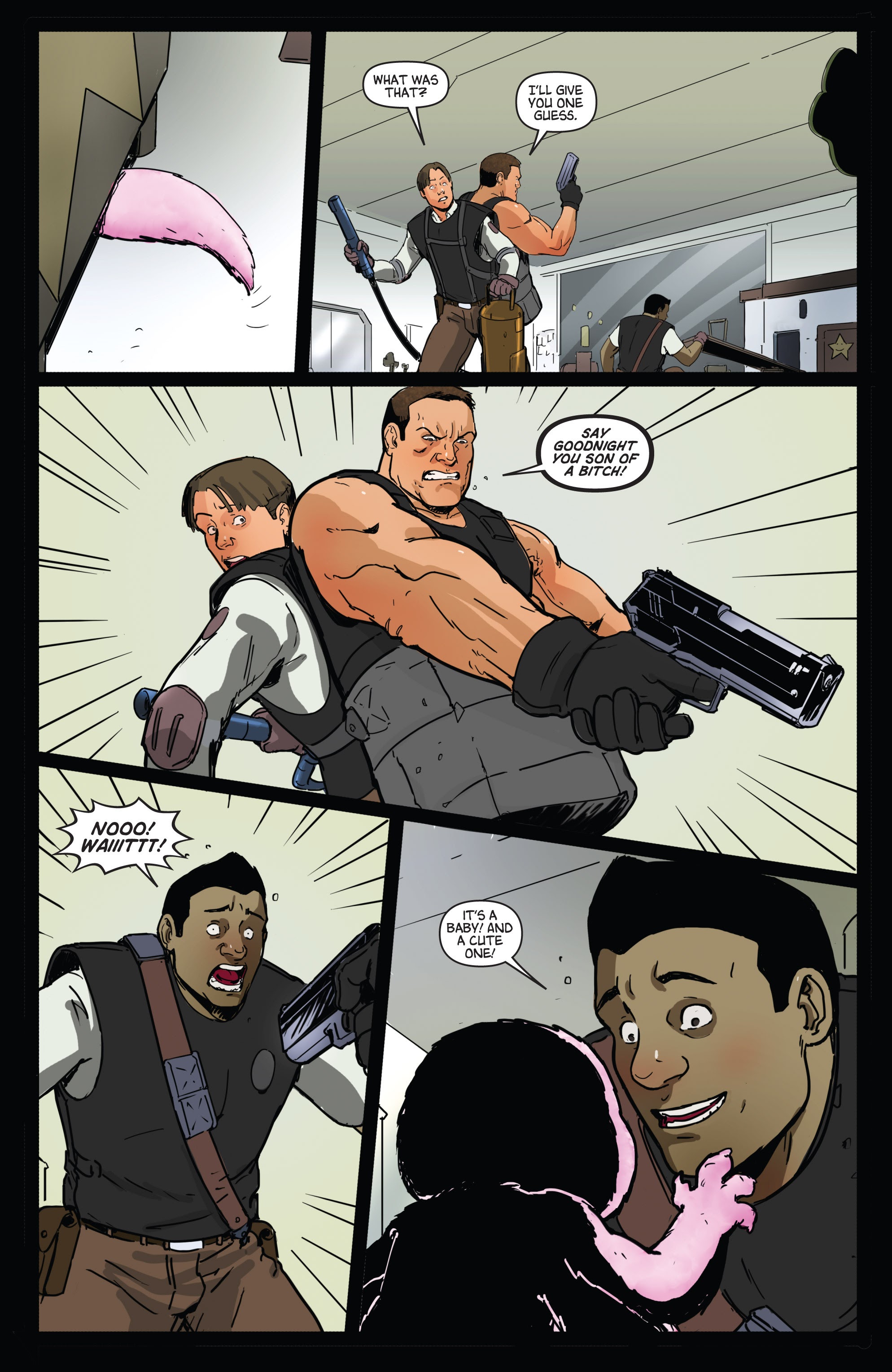 Read online Aliens vs. Parker comic -  Issue #3 - 18