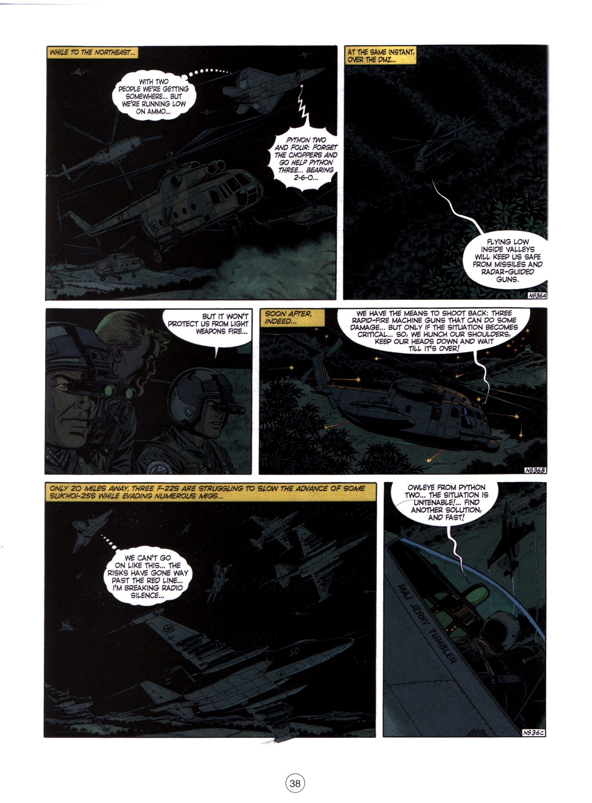 Read online Buck Danny comic -  Issue #1 - 37