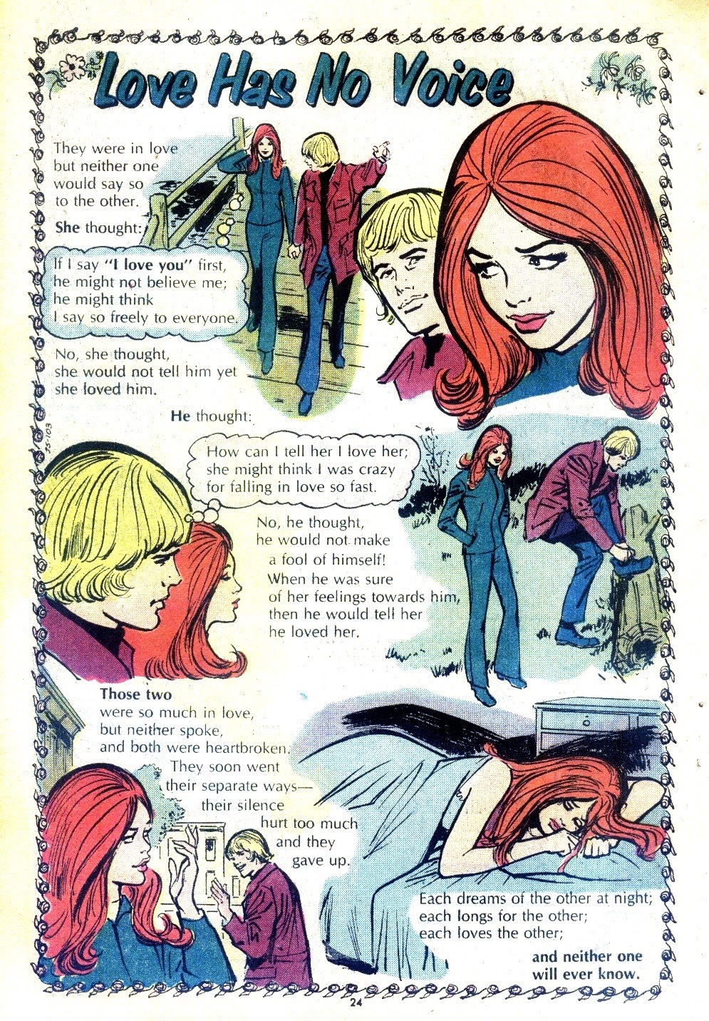 Read online Young Love (1963) comic -  Issue #109 - 24