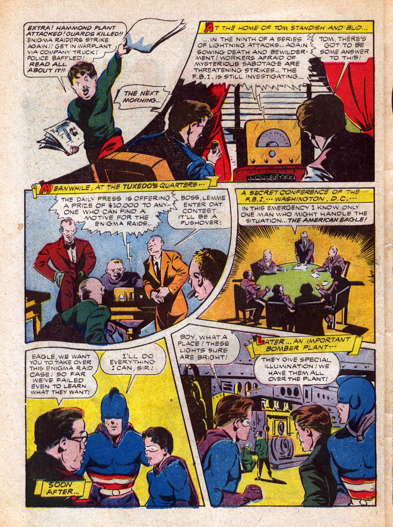 Read online Exciting Comics comic -  Issue #31 - 16