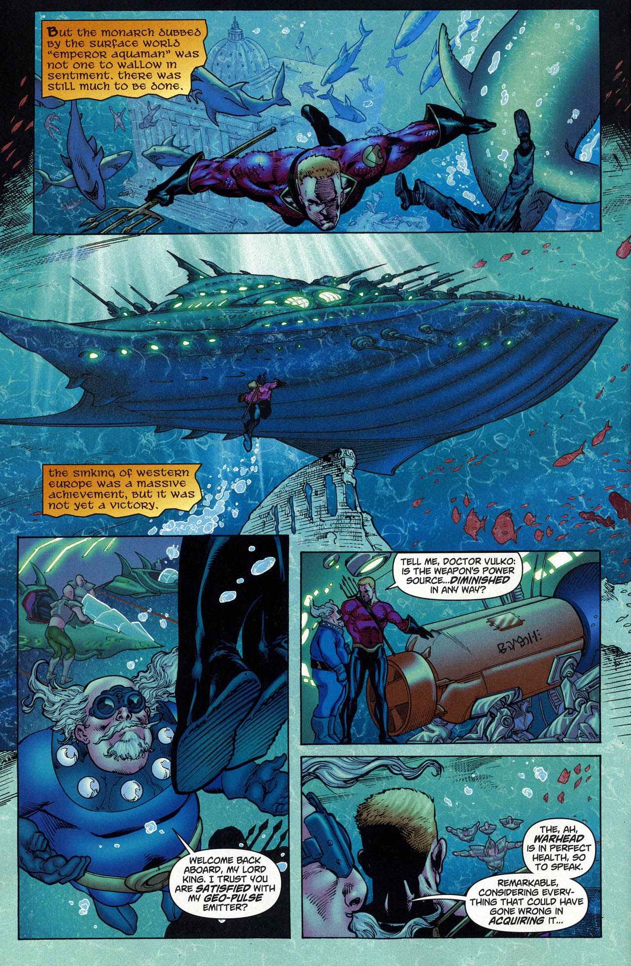 Read online Flashpoint: Emperor Aquaman comic -  Issue #1 - 5