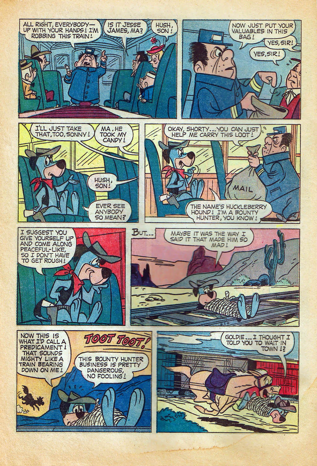 Read online Huckleberry Hound (1960) comic -  Issue #30 - 8