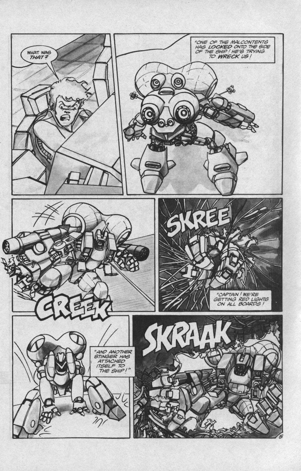Read online Robotech II: The Sentinels - The Malcontent Uprisings comic -  Issue #2 - 6