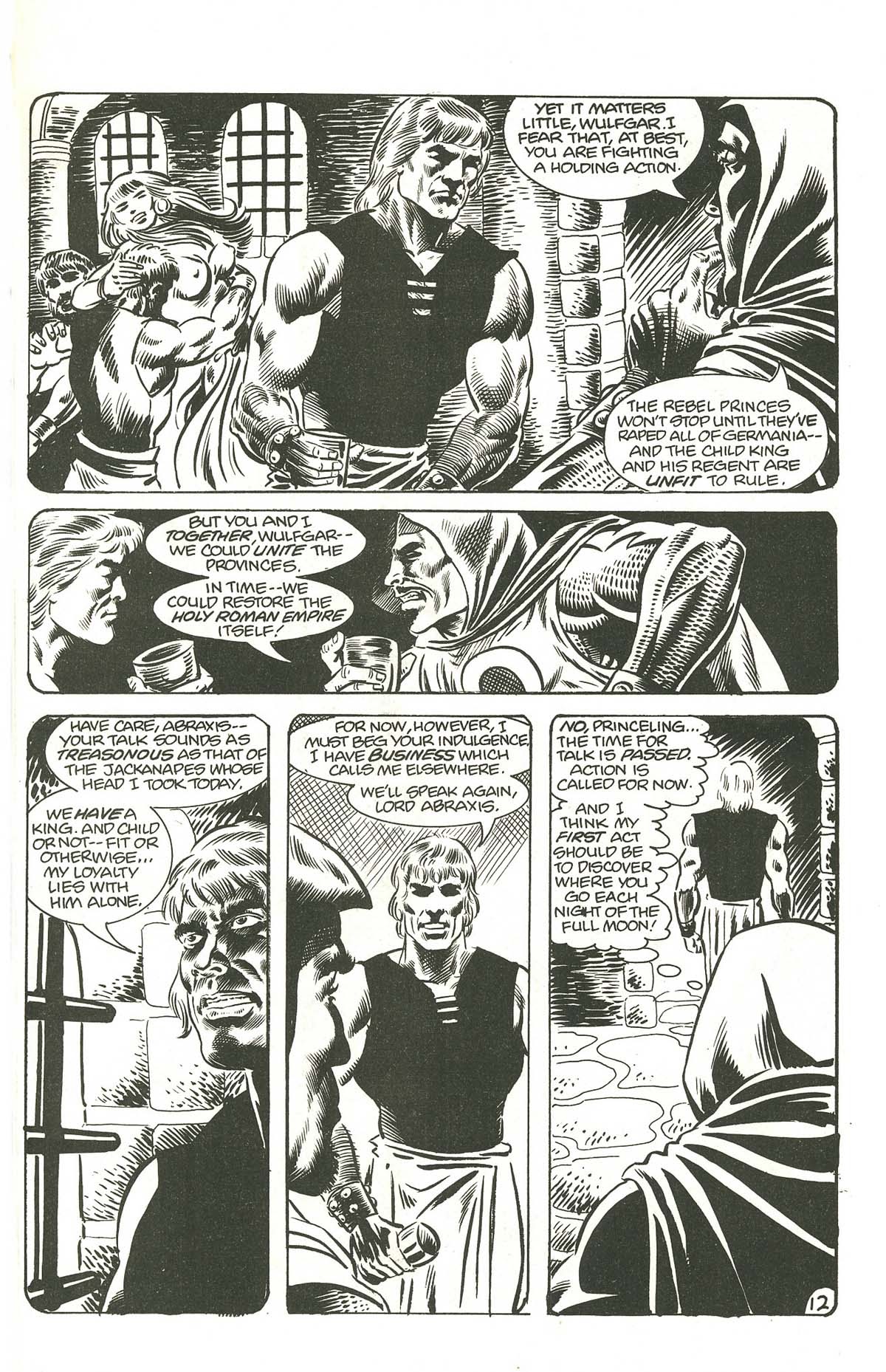 Read online Dark Wolf comic -  Issue #2 - 14