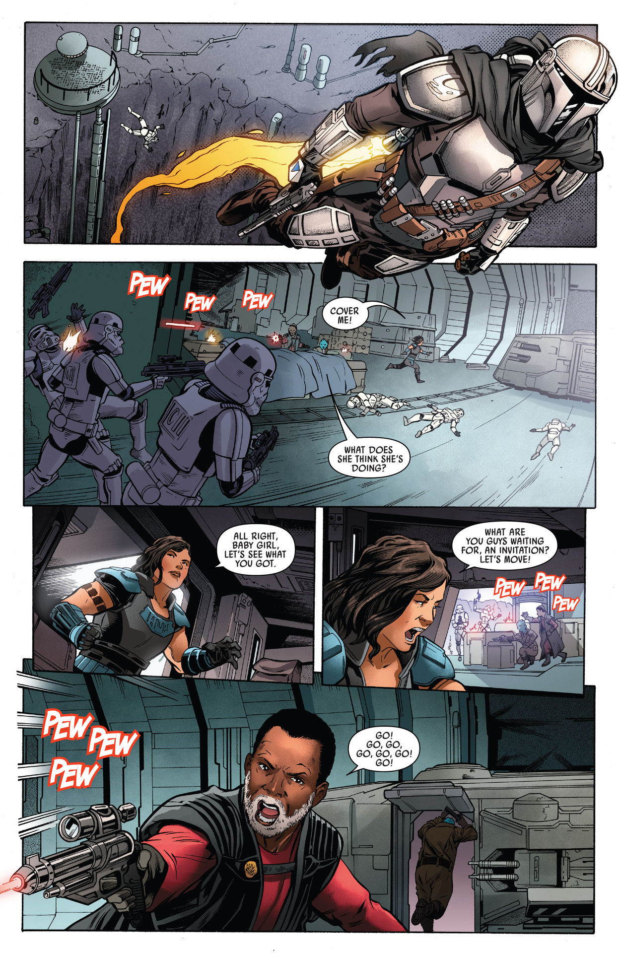 Read online Star Wars: The Mandalorian Season 2 comic -  Issue #4 - 23