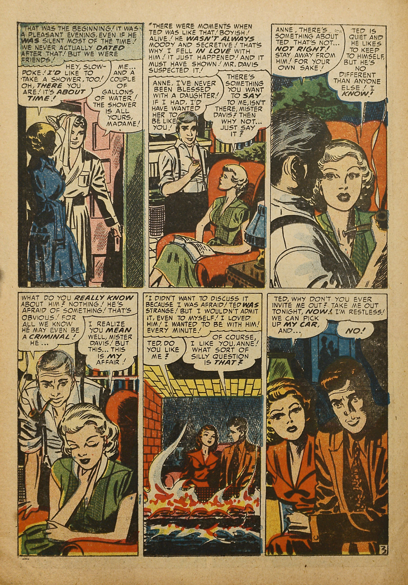 Read online Young Love (1949) comic -  Issue #36 - 37