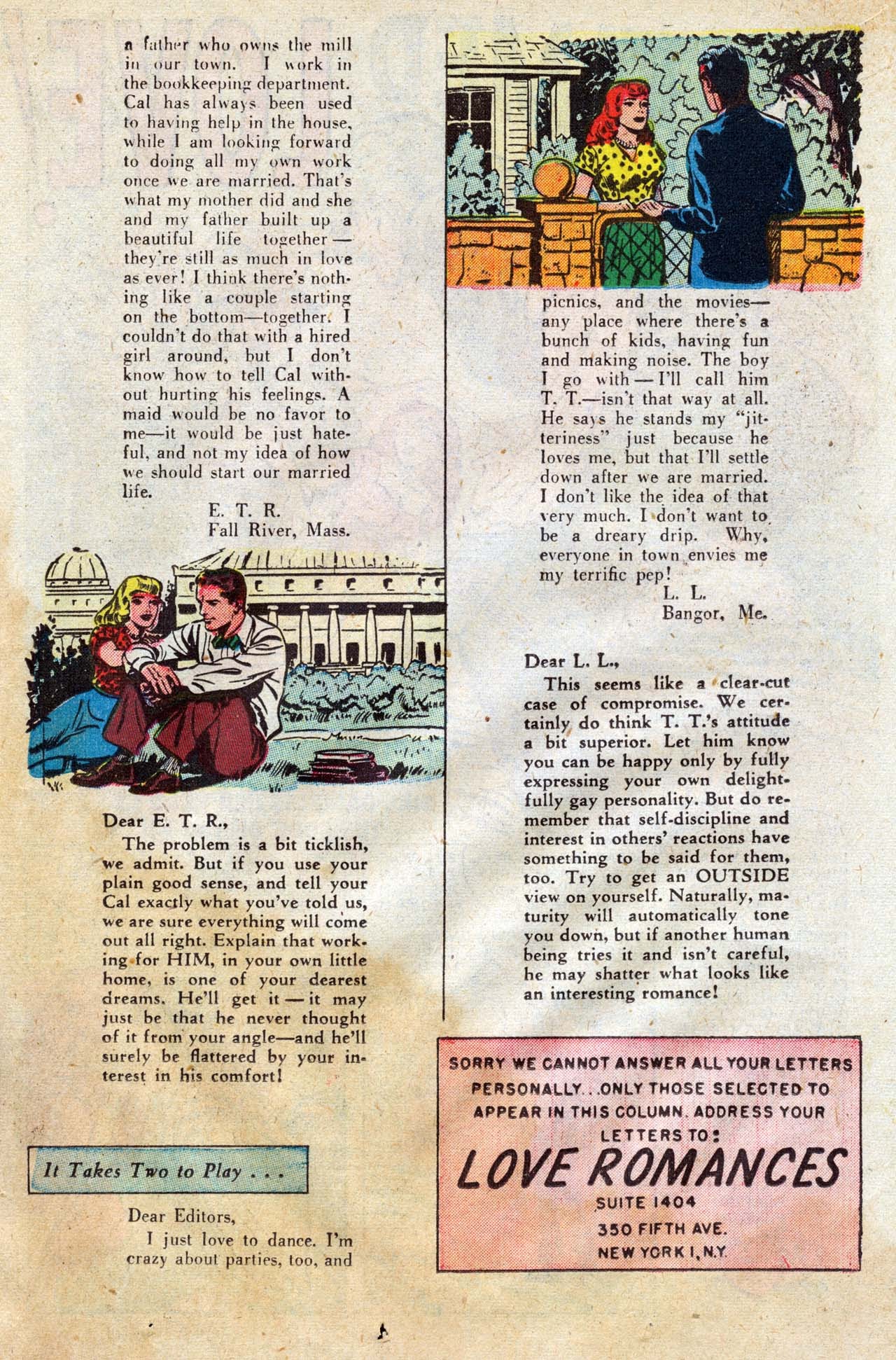 Read online Love Romances comic -  Issue #11 - 15