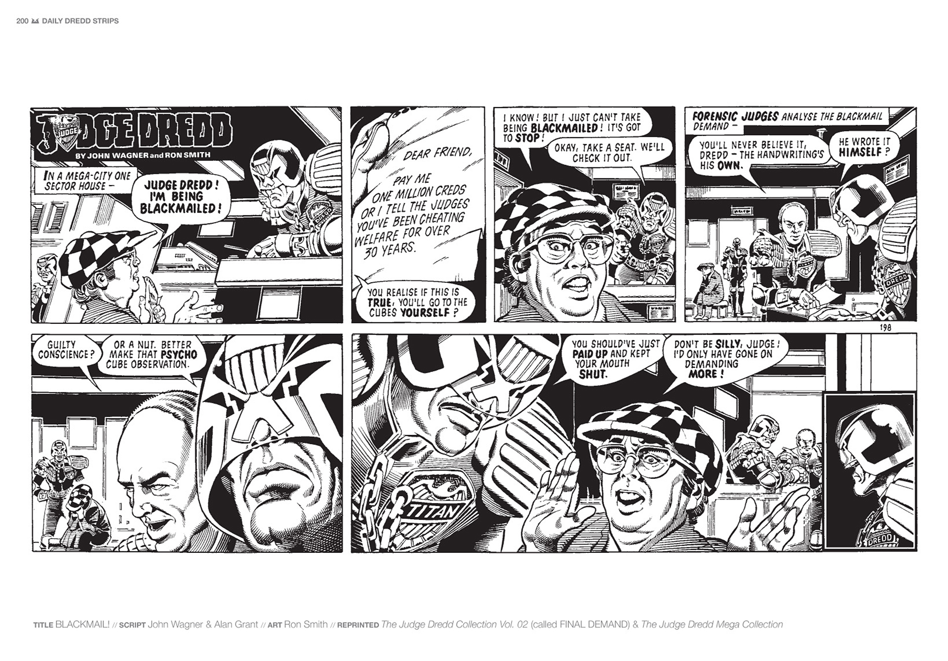 Read online Judge Dredd: The Daily Dredds comic -  Issue # TPB 1 - 203