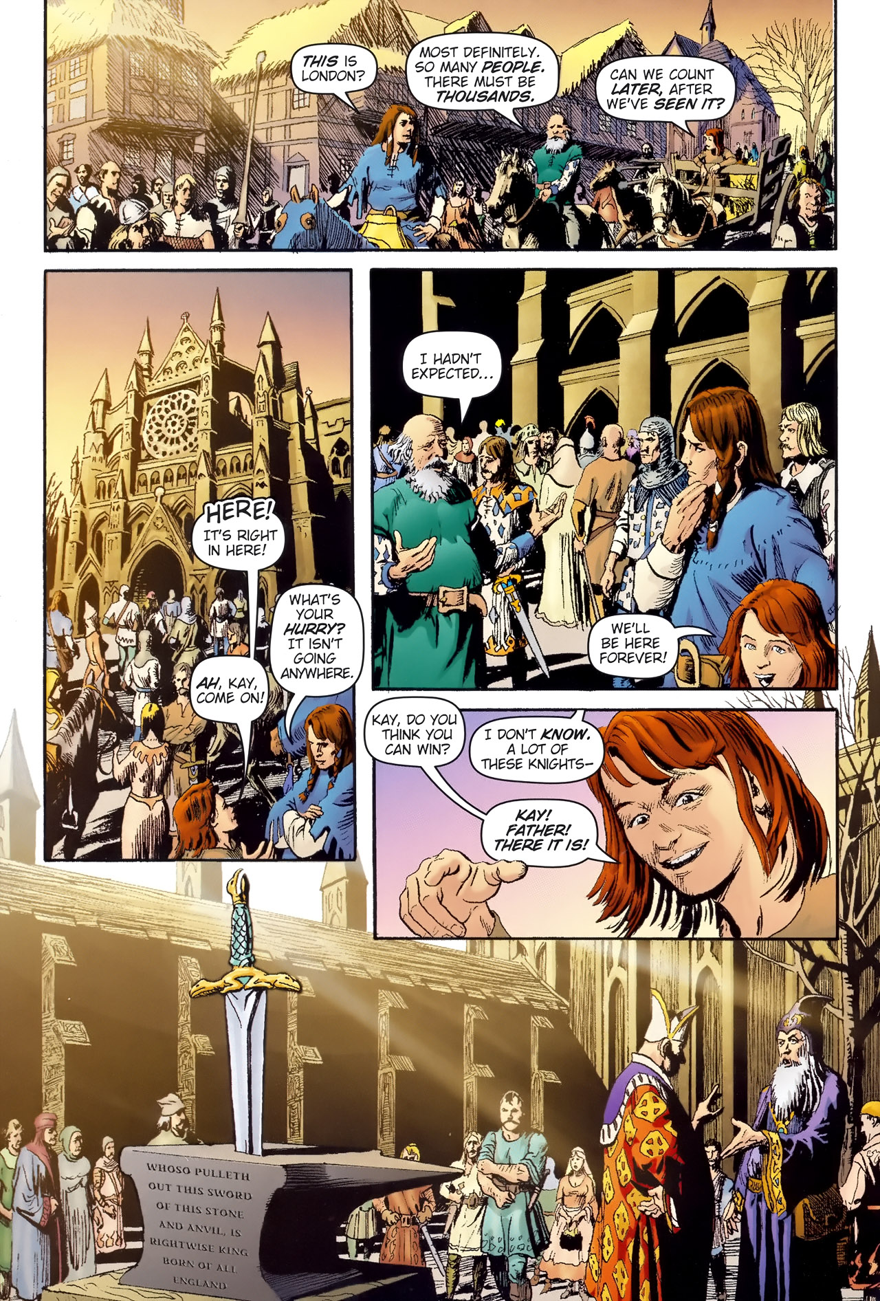Read online King Arthur - Excalibur Unsheated comic -  Issue # Full - 8