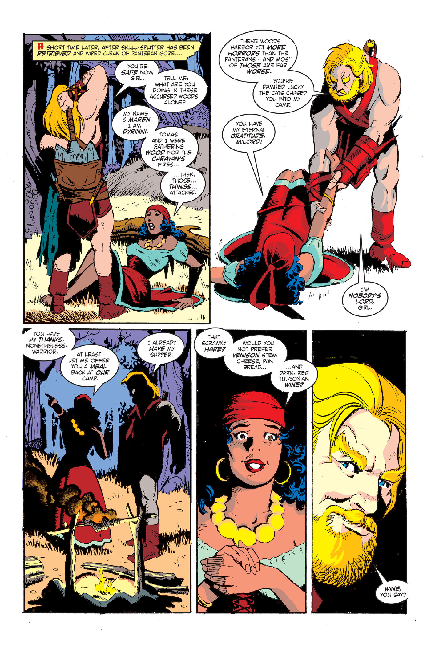 Read online Savage Sagas comic -  Issue # Full - 10