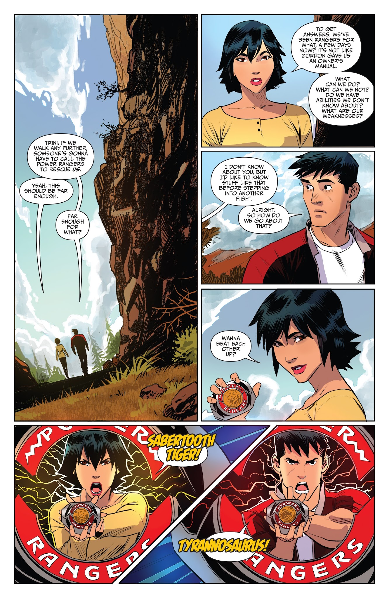 Read online Saban's Go Go Power Rangers comic -  Issue #2 - 15