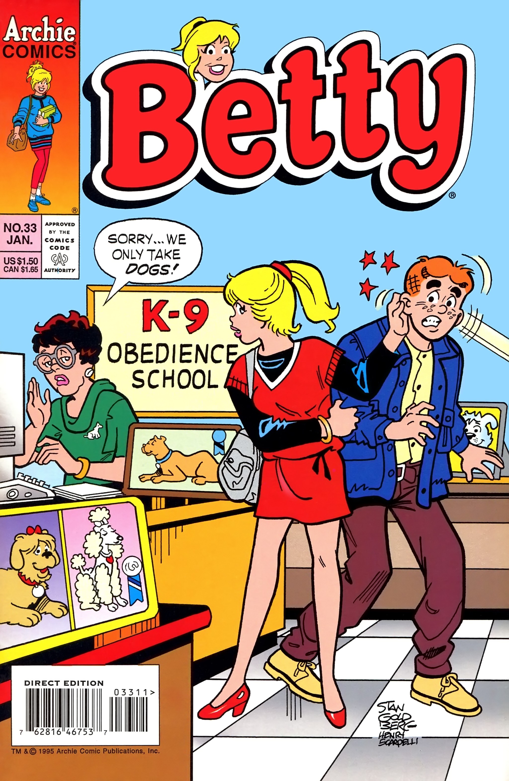 Read online Betty comic -  Issue #33 - 1