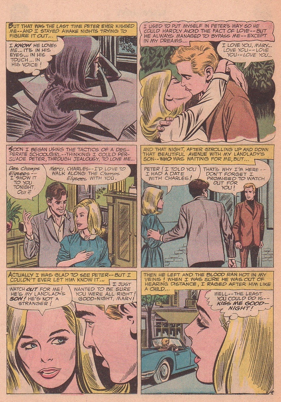 Read online Young Love (1963) comic -  Issue #50 - 16