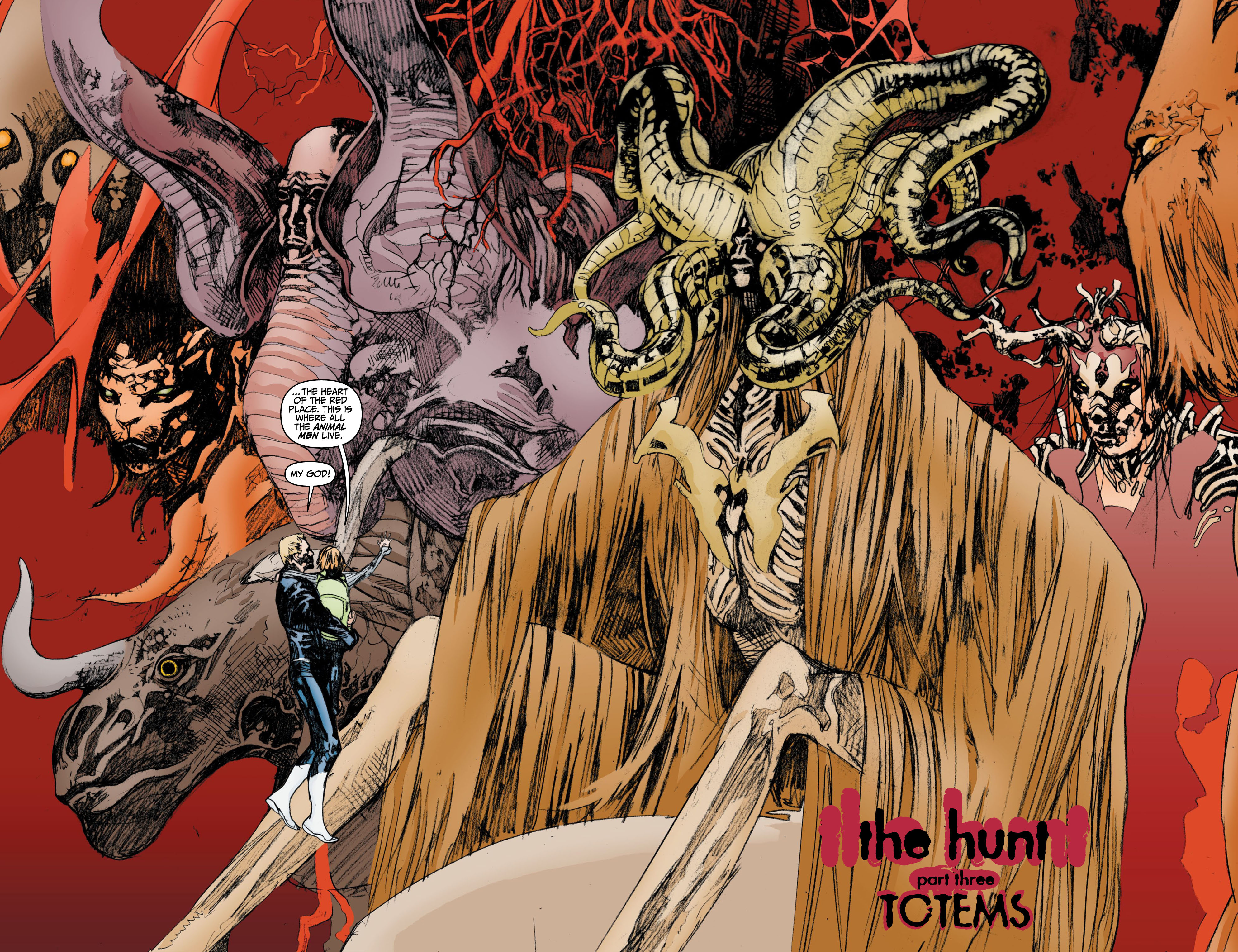 Read online Animal Man: The Hunt comic -  Issue # TPB - 50