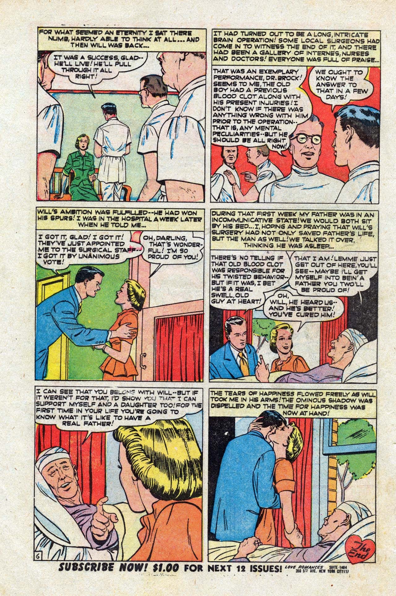 Read online Love Romances comic -  Issue #16 - 14