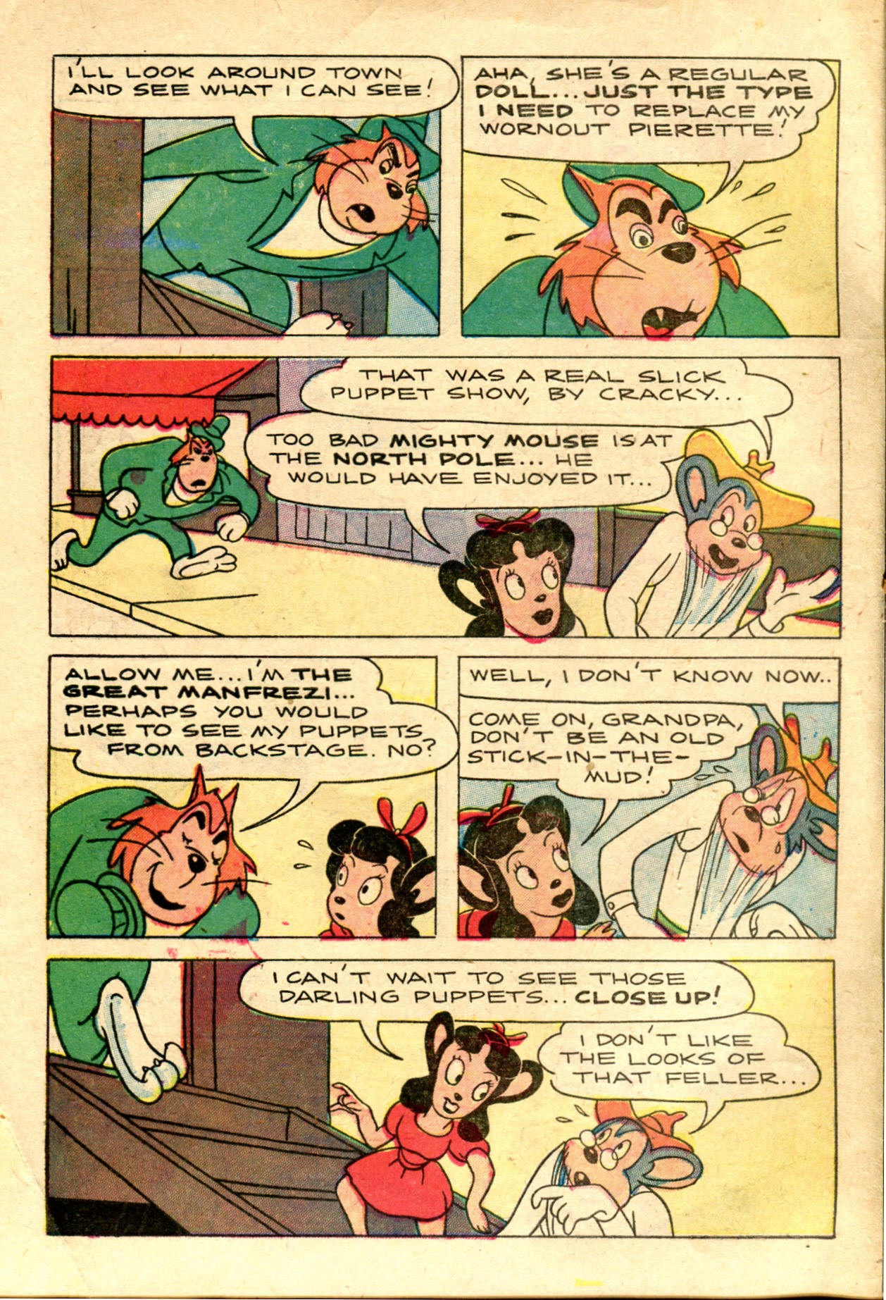 Read online Paul Terry's Mighty Mouse Comics comic -  Issue #50 - 4