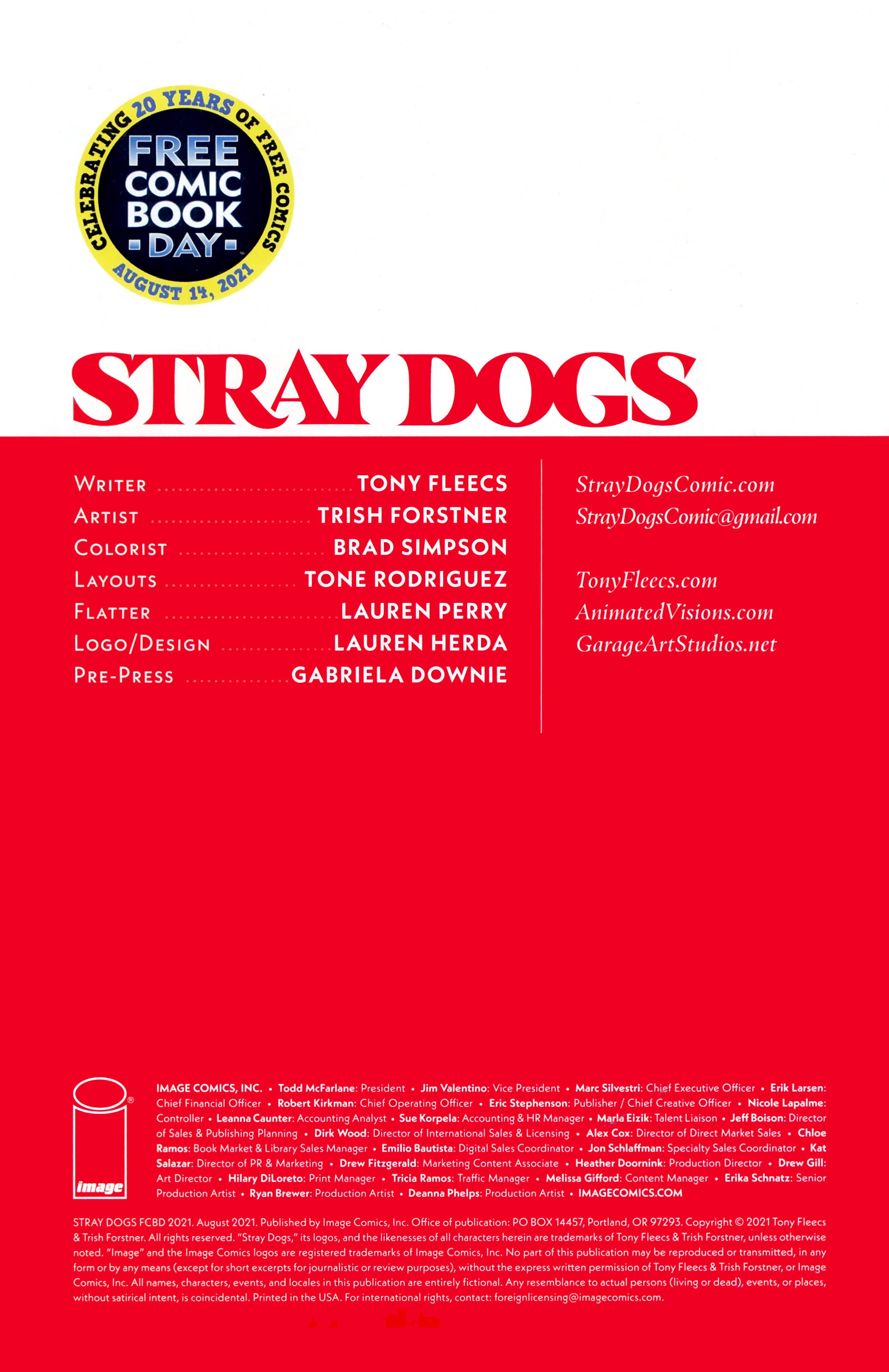 Read online Free Comic Book Day 2021 comic -  Issue # Stray Dogs - 2