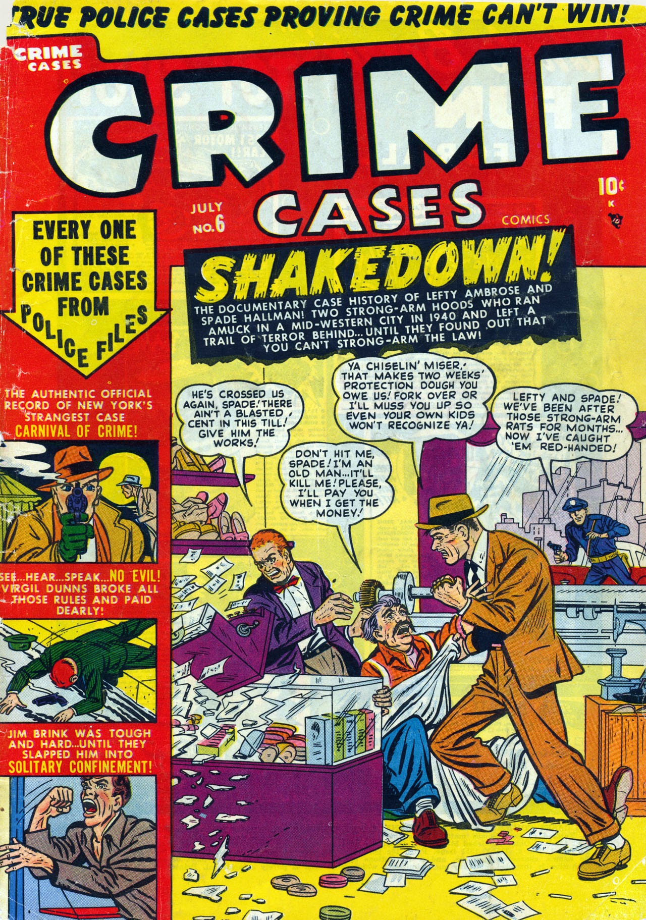 Read online Crime Cases Comics (1951) comic -  Issue #6 - 1
