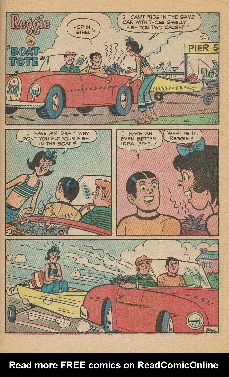 Read online Reggie's Wise Guy Jokes comic -  Issue #20 - 29